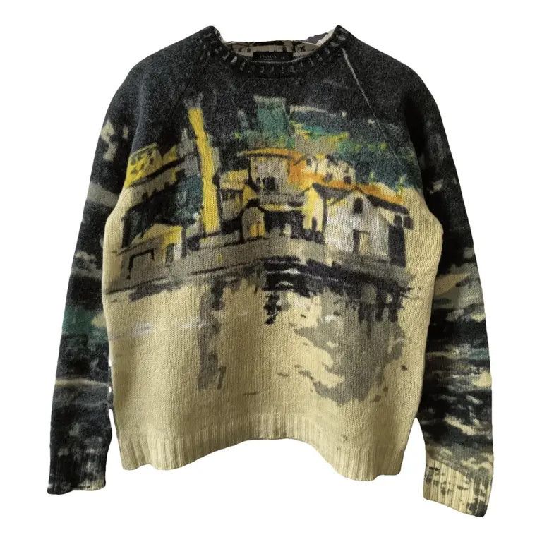 Prada Iconic Prada Fall 2017 Shetland Wool Sweater Size US S / EU 44-46 / 1 - 1 Thumbnail
