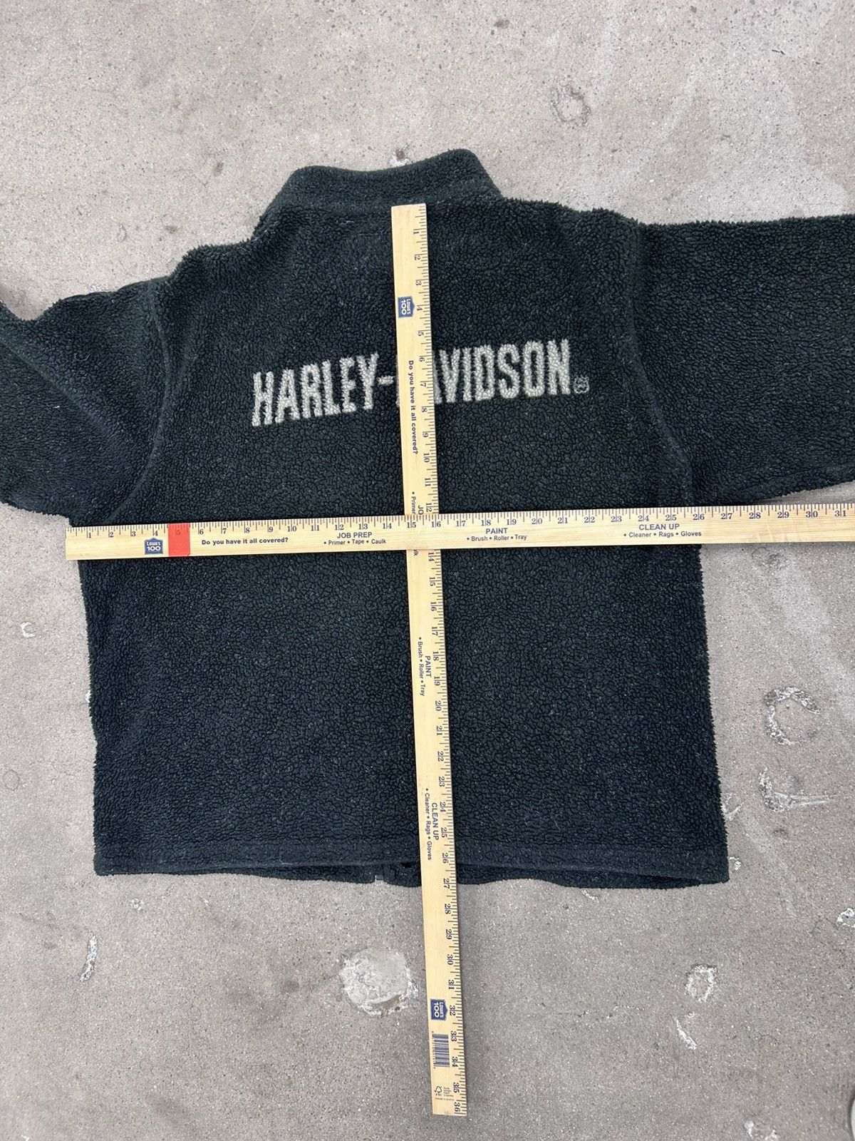 Harley Davidson × Vintage Harley-Davidson Motorcycle Men’s Vintage Zip Sherpa Fleece Size US XXL / EU 58 / 5 - 5 Thumbnail