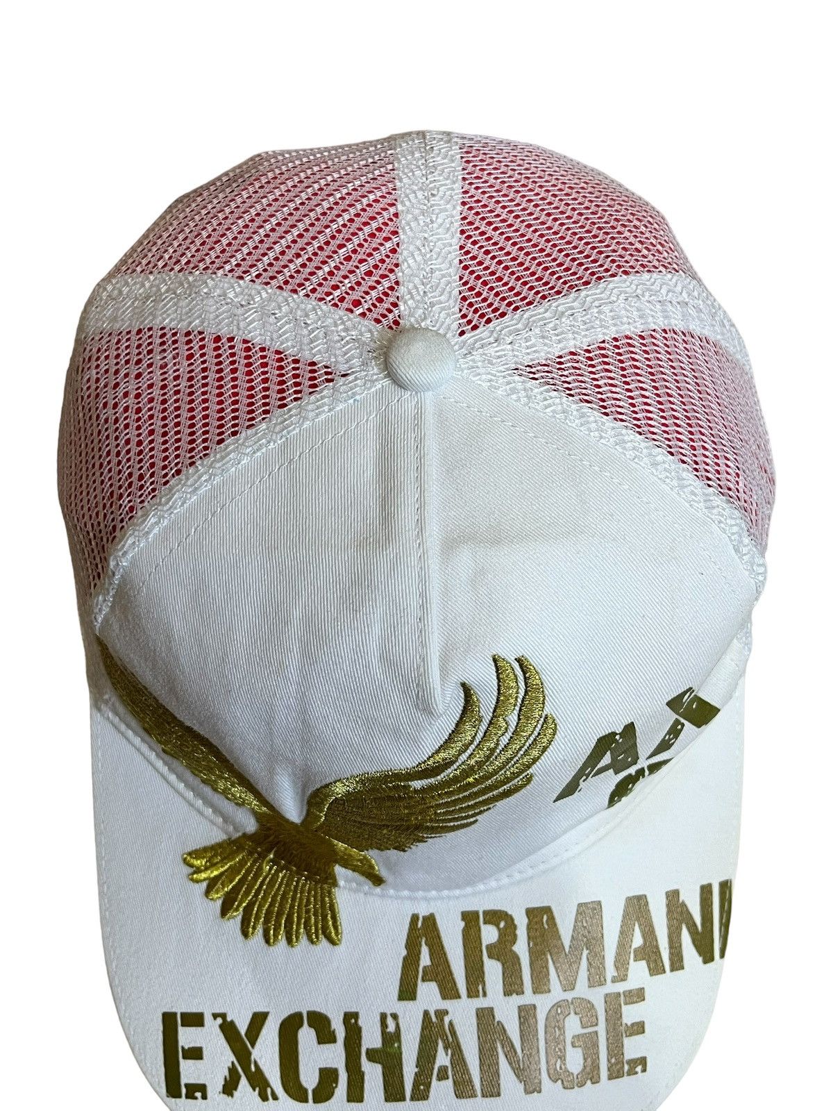 Armani Exchange NICE🔥ARMANI EXCHANGE AX91 GOLD EAGLE EMBROIDERY HAT/CAP Size ONE SIZE - 3 Thumbnail