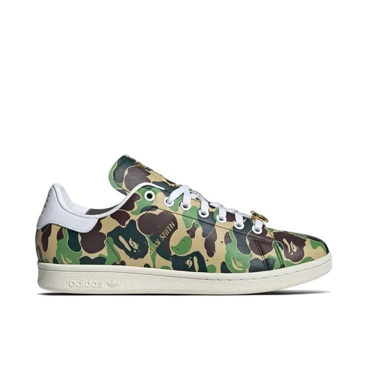 Adidas × Bape o1mle042 Low-Top Sneakers in Multicolor Size US 9.5 / EU 42-43 - 1 Preview