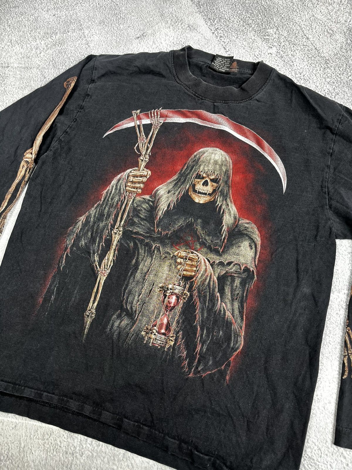Band Tees Rockeagle skull long sleeve size L Size US M / EU 48-50 / 2 - 2 Thumbnail
