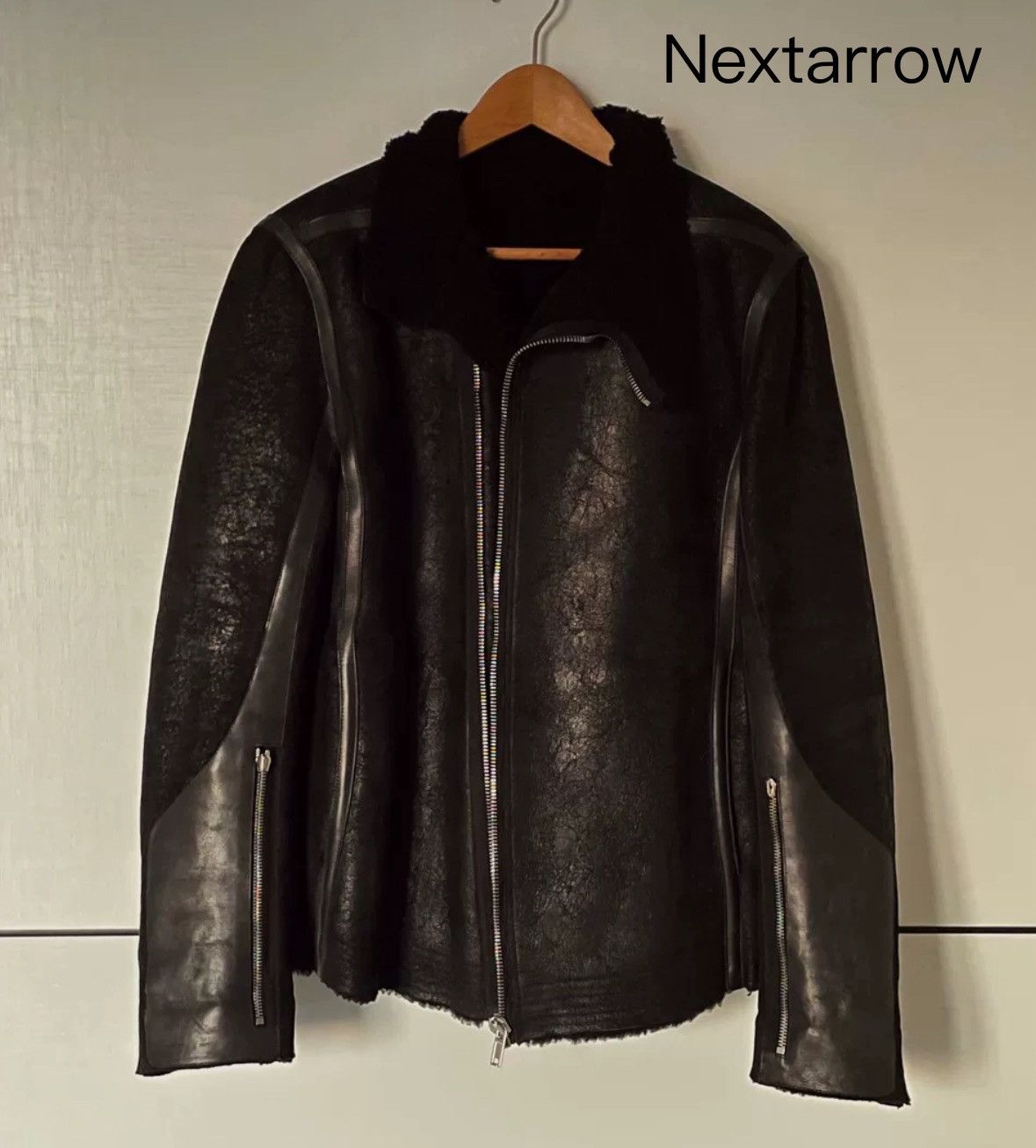 Rick Owens fur one-piece fur jacket 2412-Nextarrow