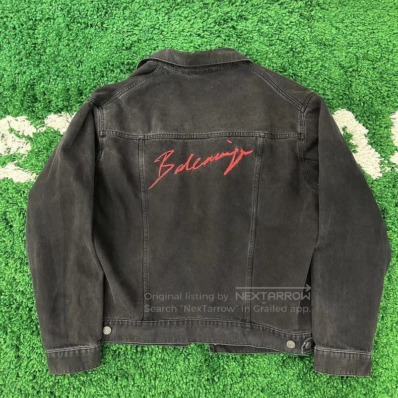 Balenciaga Balenciaga Back Cursive 34 Size Size XXS / US 00 / IT 34 - 2 Thumbnail