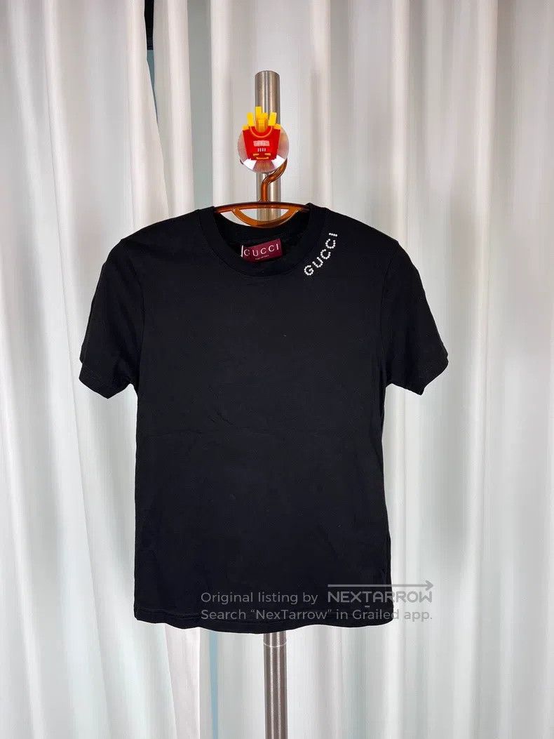 Gucci Gucci 24ss new collar water drill short sleeves Size US S / EU 44-46 / 1 - 2 Thumbnail