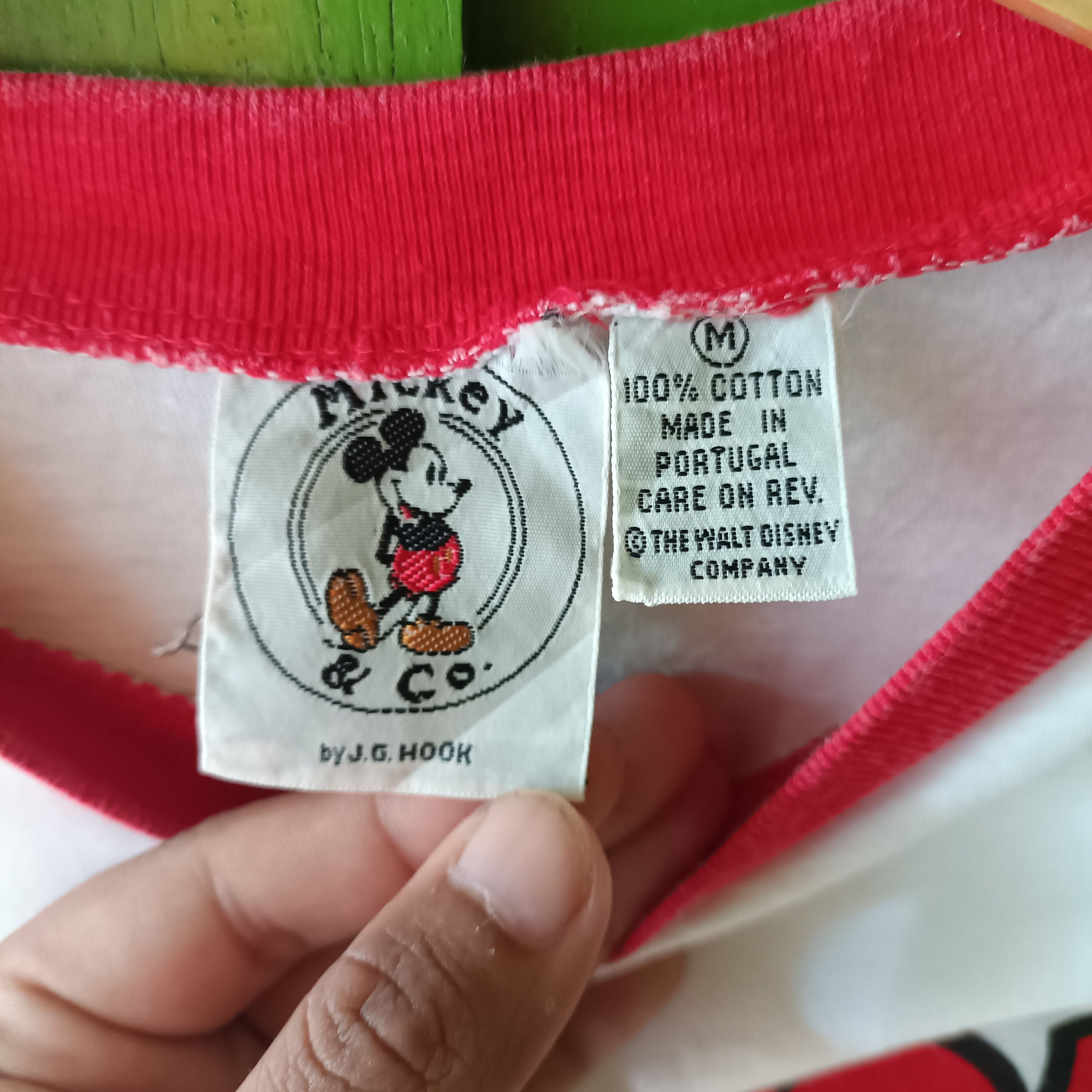 Mickey Mouse Vintage 90s Mickey Mouse Walt Disney vtg tee Size US M / EU 48-50 / 2 - 9 Thumbnail