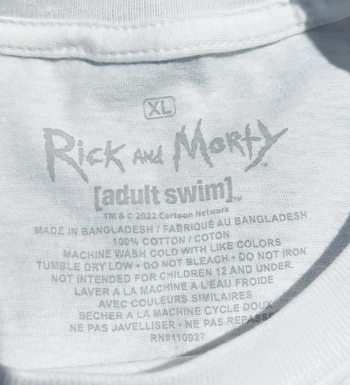 Other Rick and Morty Adult Swim T-shirt Size XL Size US XL / EU 56 / 4 - 3 Thumbnail