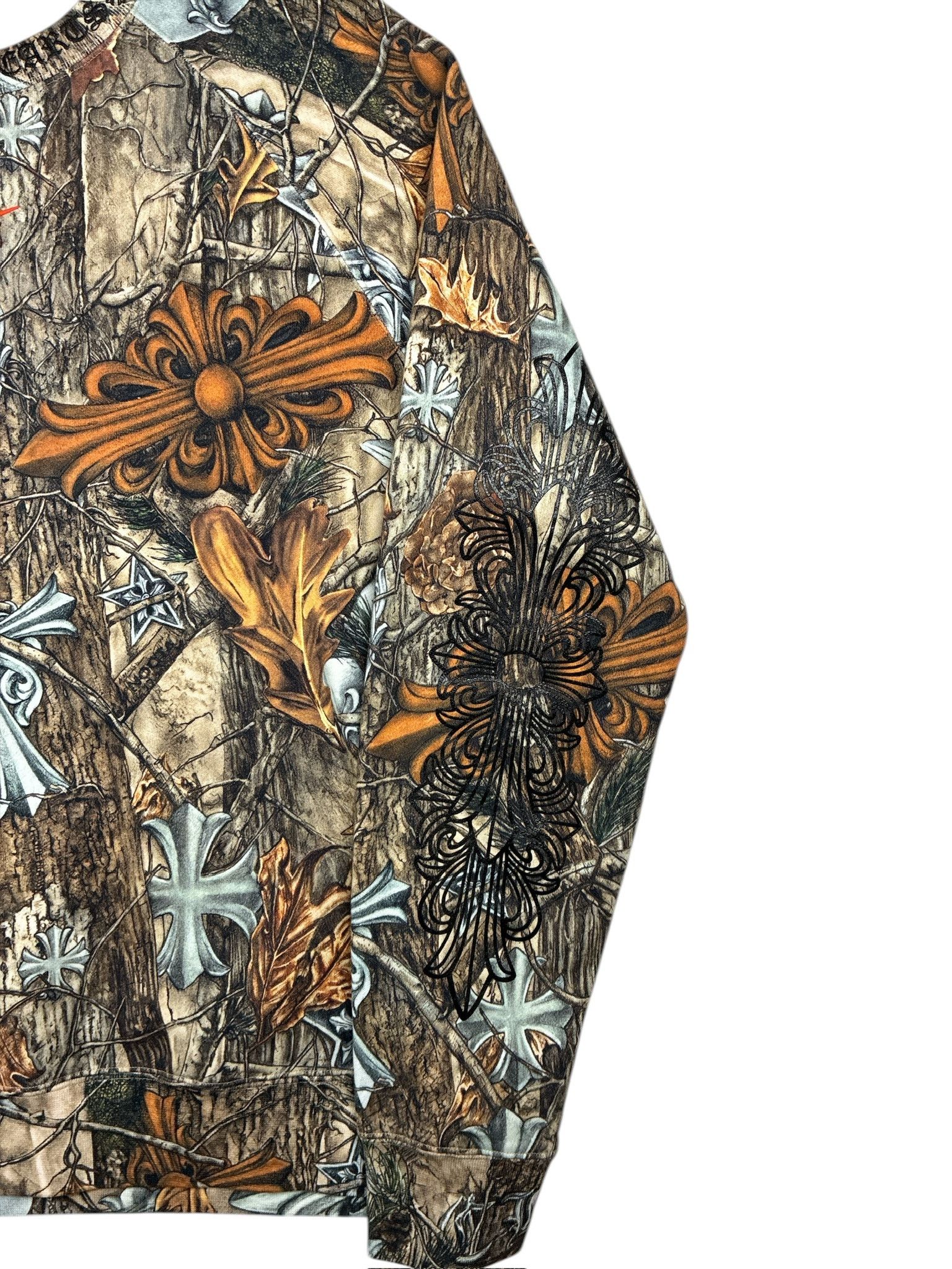 Chrome Hearts CHROME HEARTS X NOCTA FLEECE CREWNECK 'CAMO' Size US L / EU 52-54 / 3 - 7 Thumbnail