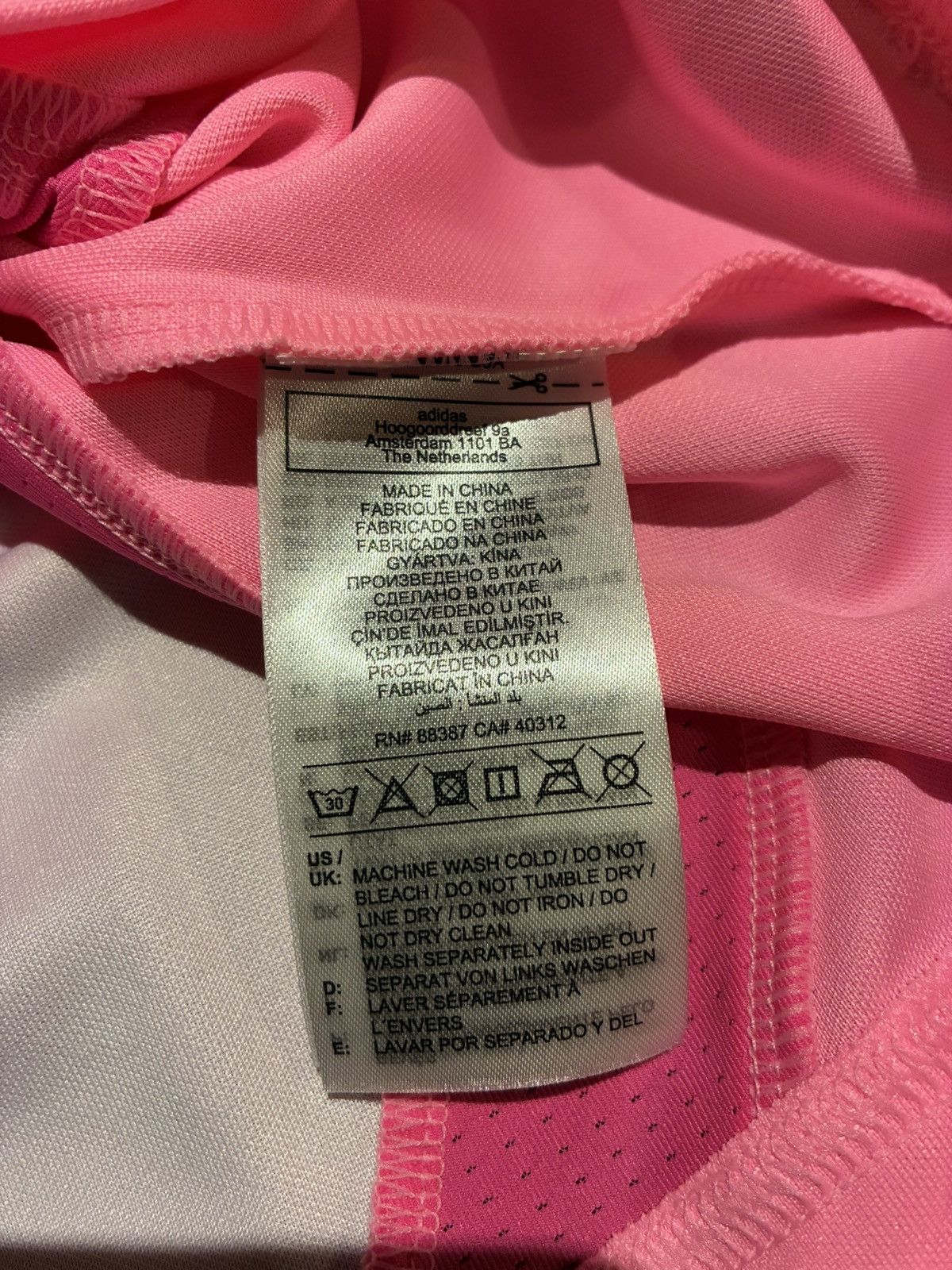 Adidas adidas x NTS Radio Teamgeist Jersey - Pink - (DSWT) - Gr. M Size US M / EU 48-50 / 2 - 5 Thumbnail