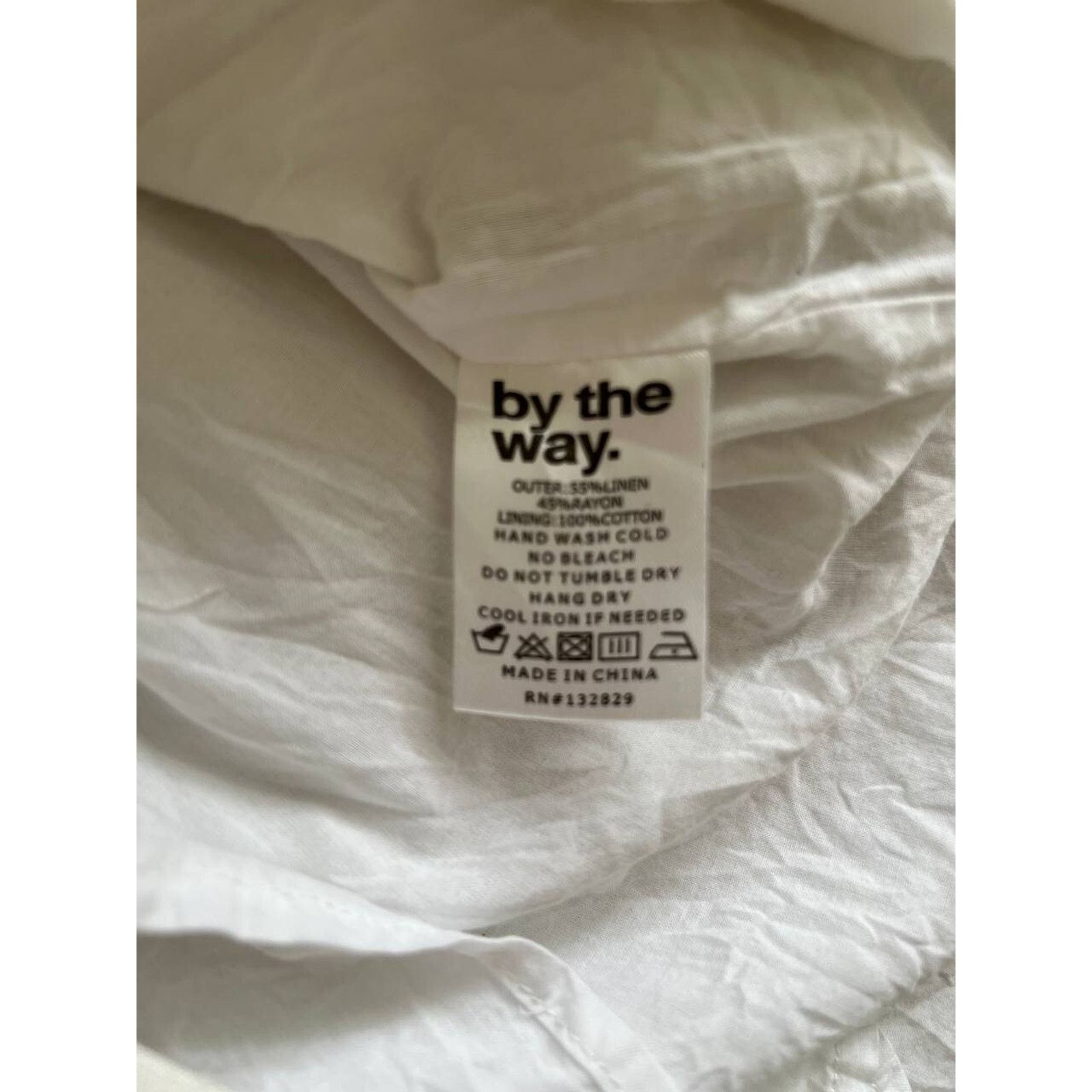 ByTheR By the way white ruffle off the shoulder dress XXS A000934 Size XXS / US 00 / IT 34 - 6 Thumbnail