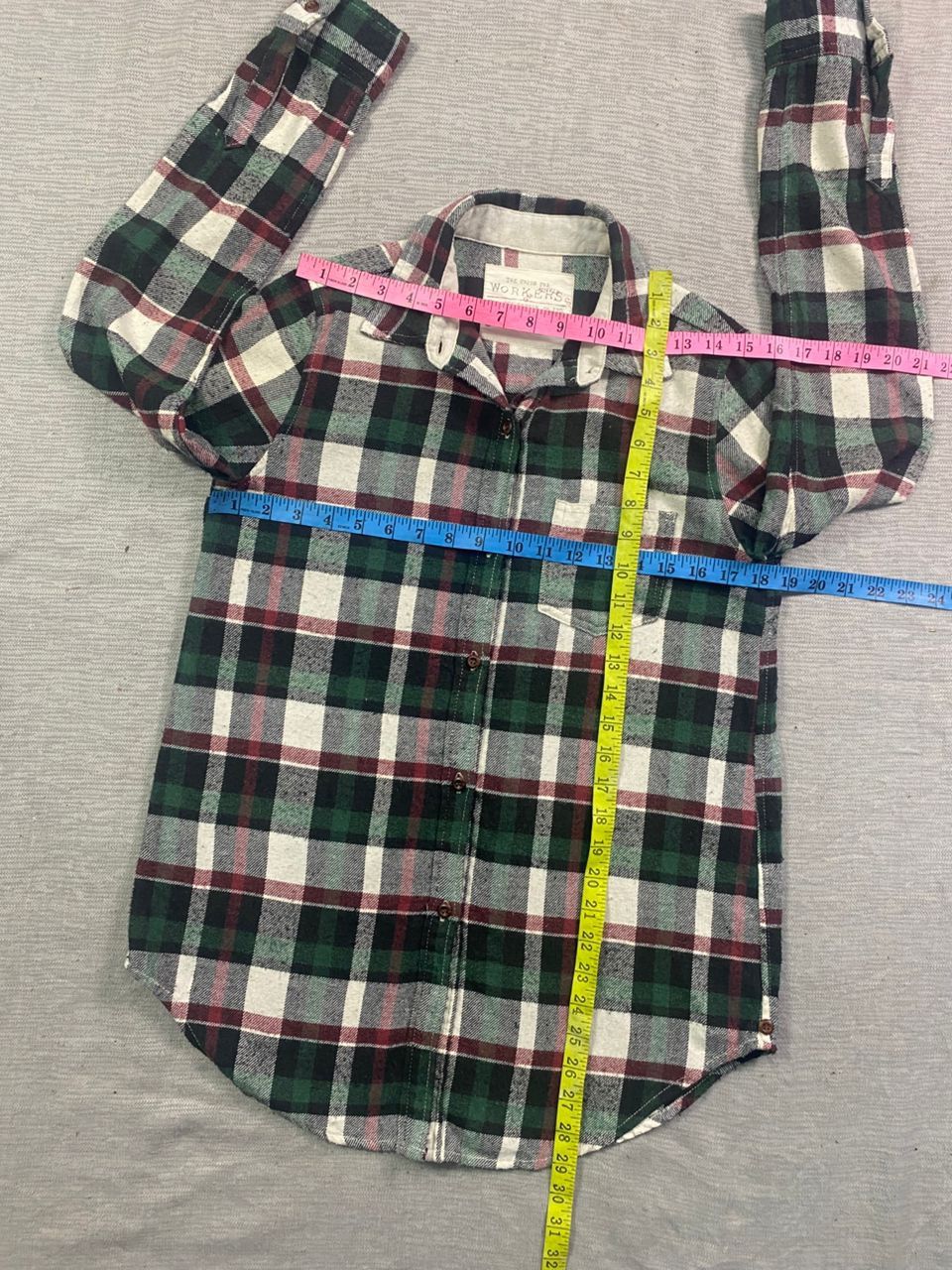 Flannel × If Six Was Nine × Le Grande Bleu (L.G.B.) G.O.A Flannel Shirt Size S / US 4 / IT 40 - 8 Thumbnail
