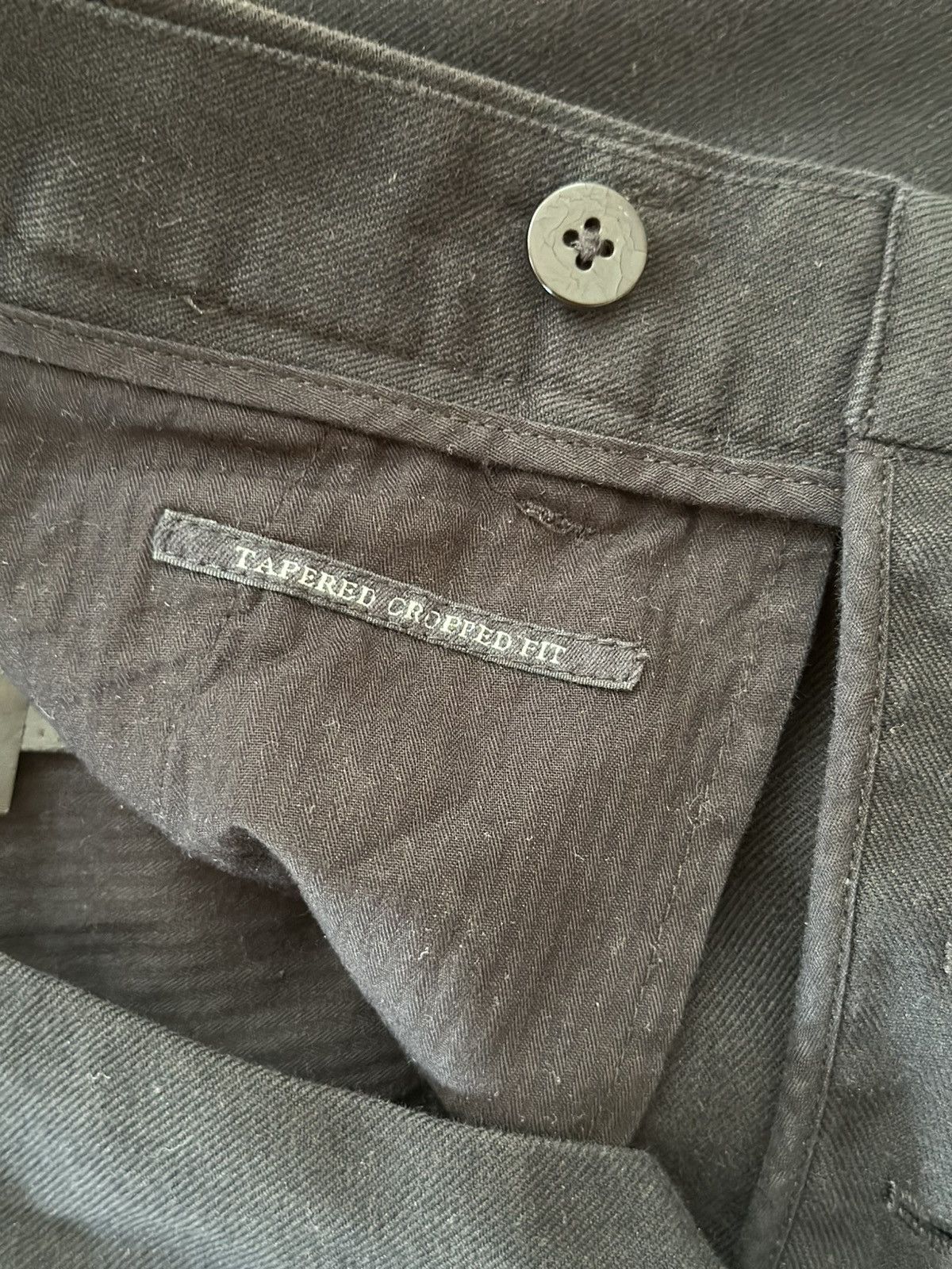 Allsaints All Saints Men’s Cropped Pants. Black Size US 28 / EU 44 - 3 Thumbnail