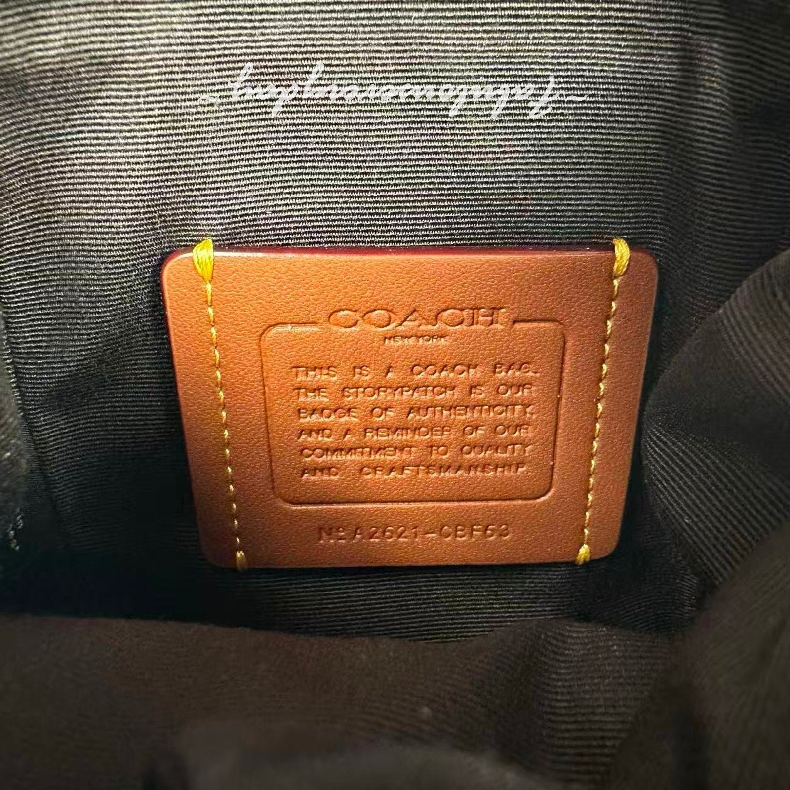 Coach Coach Men Sprint Sling Pack Leather/Black Copper/Light Denim Size ONE SIZE - 6 Thumbnail
