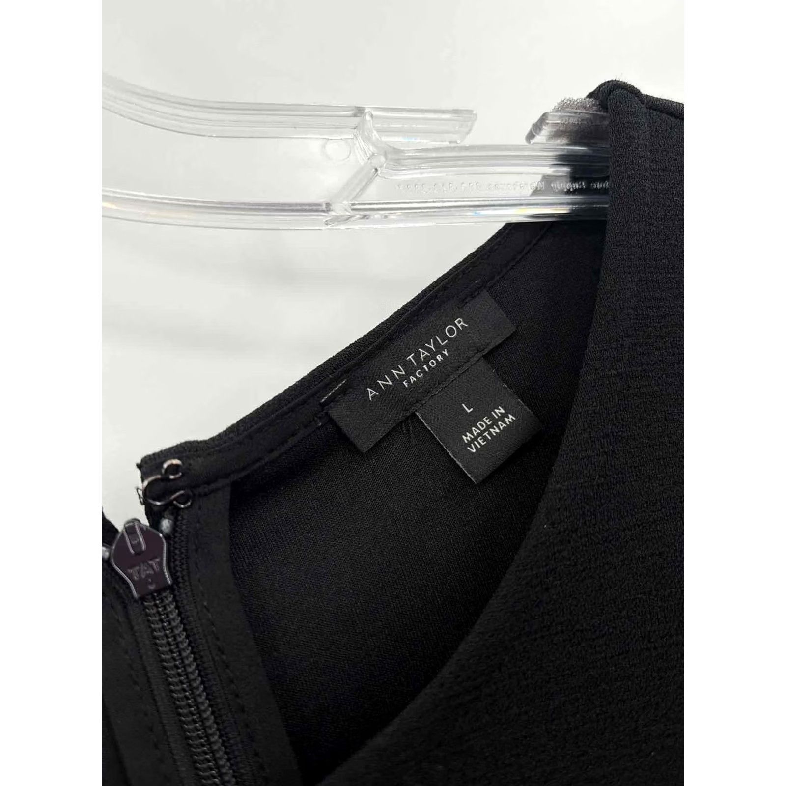 Ann Taylor Ann Taylor Blouse Black Large Size L / US 10 / IT 46 - 3 Thumbnail