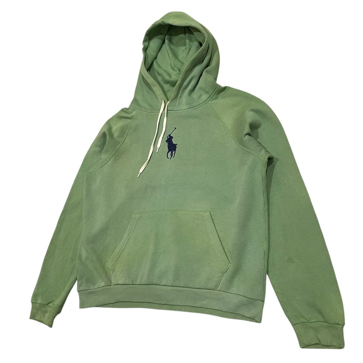 Polo Ralph Lauren Polo Ralph Lauren Sage Green Hoodie Big Pony Embroidered Size US L / EU 52-54 / 3 - 2 Thumbnail