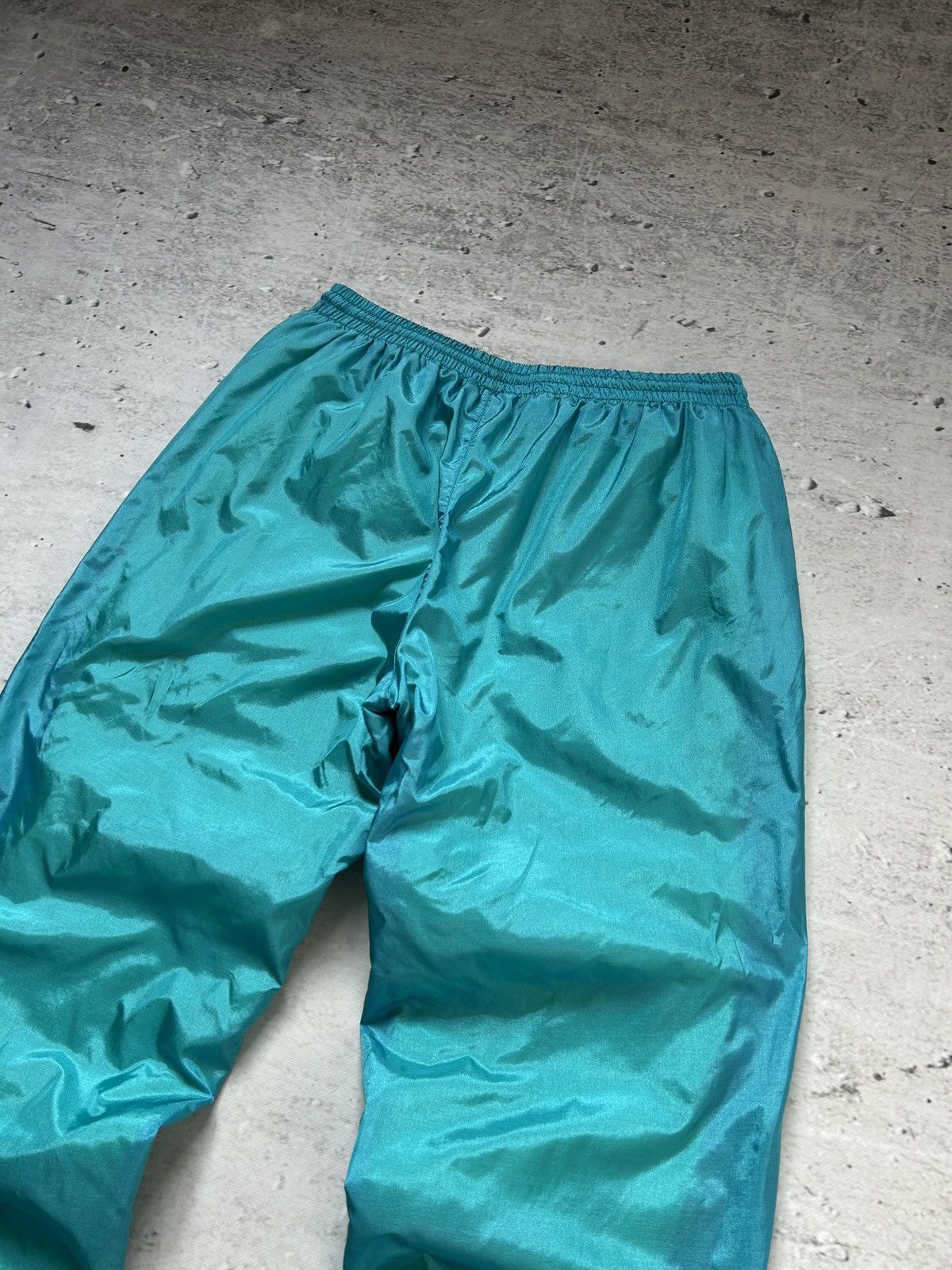 Nike 💥Rare Vintage Nike Baggy Nylon Track Pants 80s Og Y2k HipHop Size US 32 / EU 48 - 14 Thumbnail