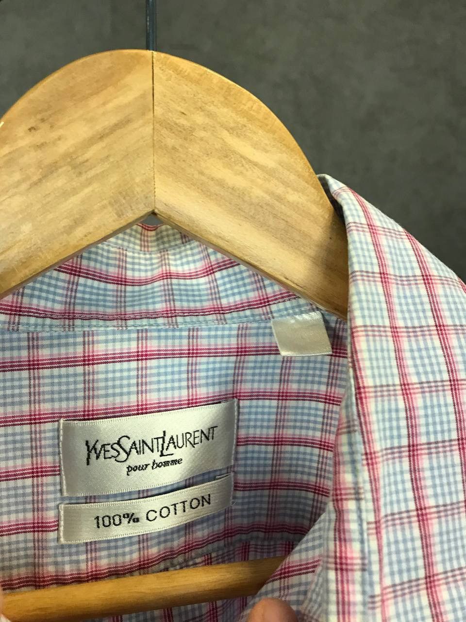 Yves Saint Laurent YSL Yves Saint Laurent vintage shirt Size US L / EU 52-54 / 3 - 4 Thumbnail