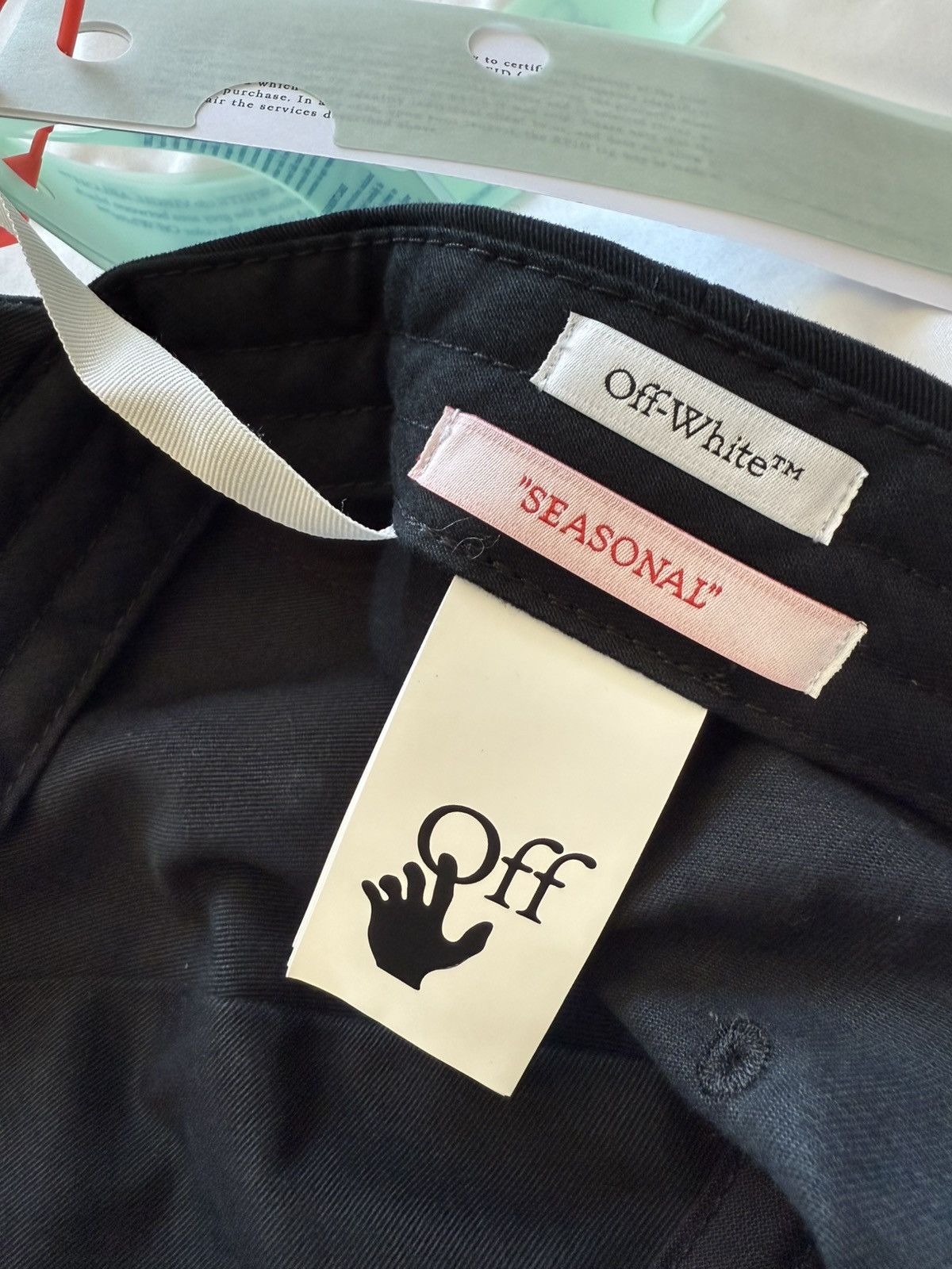 Off-White Off white lighting “off” black hat all sizes Size ONE SIZE - 3 Thumbnail