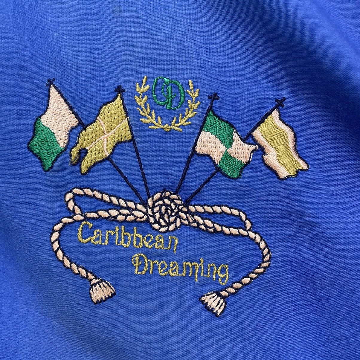 Japanese Brand 💥Vintage Japanese Brand Bomber Carribean Dreaming Jacket Size US M / EU 48-50 / 2 - 7 Thumbnail