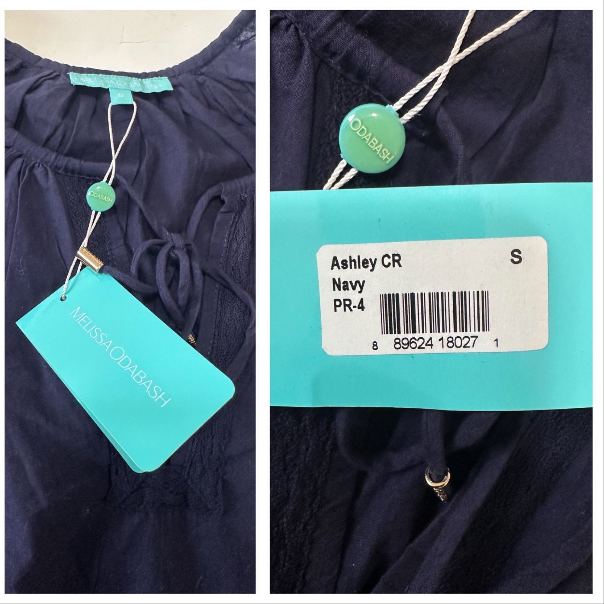 Other Melissa Odabash Ashley Eyelet Cotton Mini Dress, S NWT Size S / US 4 / IT 40 - 4 Thumbnail