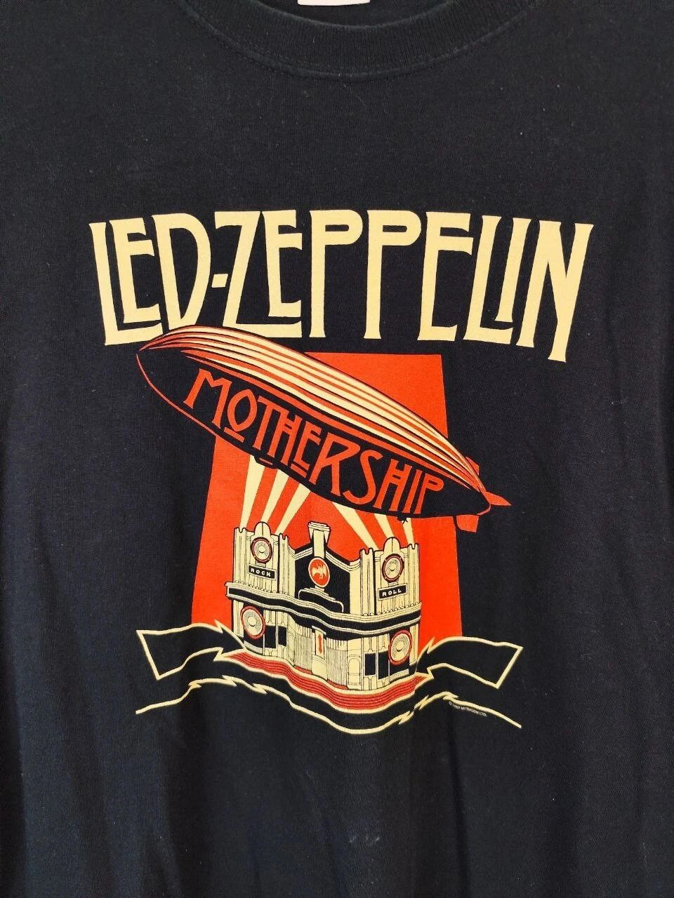 Gildan Led Zeppelin 2007 T-Shirt XL GILDAN Vintage Rock Rare XL Size US XL / EU 56 / 4 - 5 Thumbnail