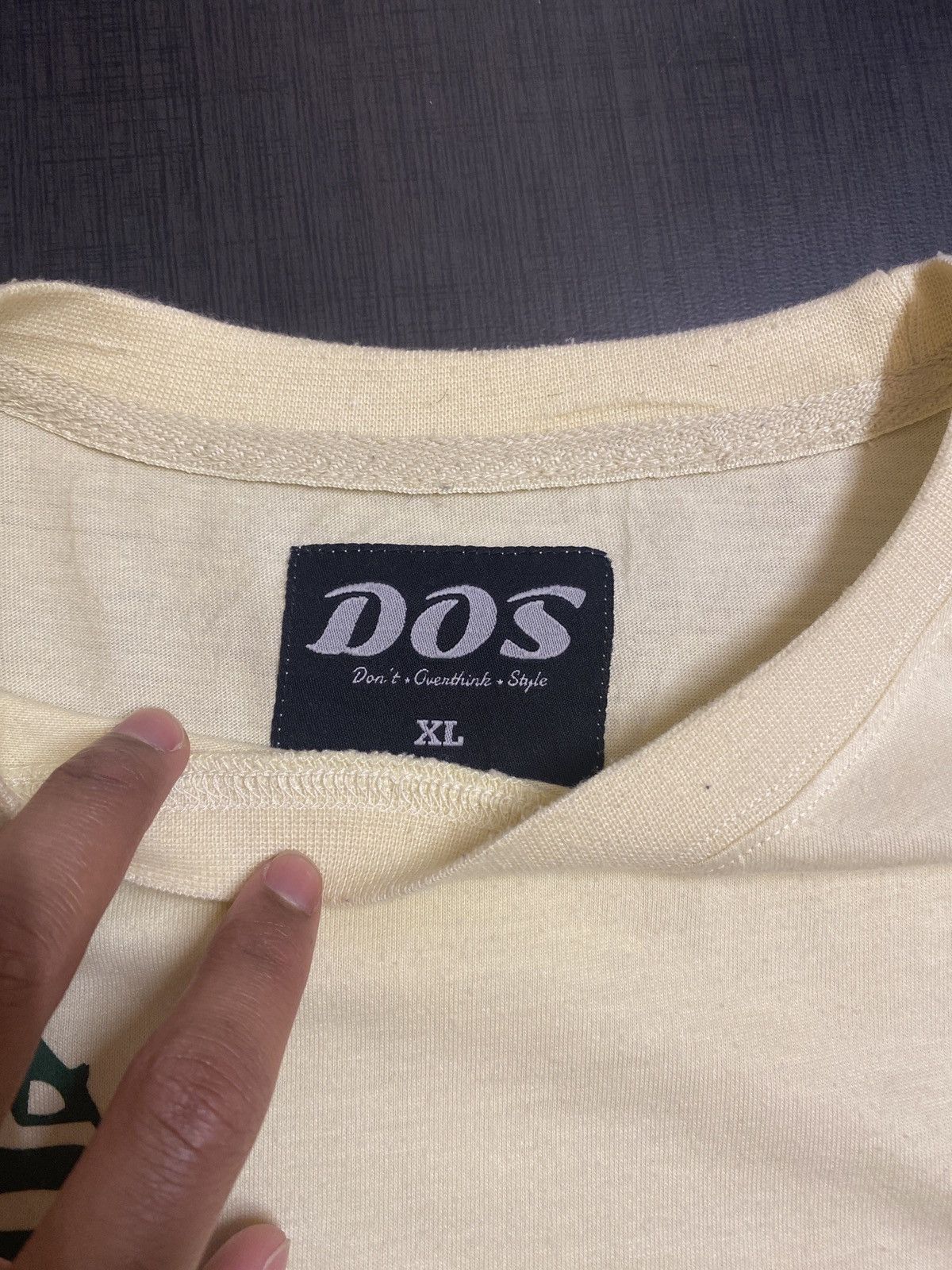Designer × Vintage Vintage Cropped DOS Short Sleeve T-Shirt Size US XL / EU 56 / 4 - 2 Thumbnail