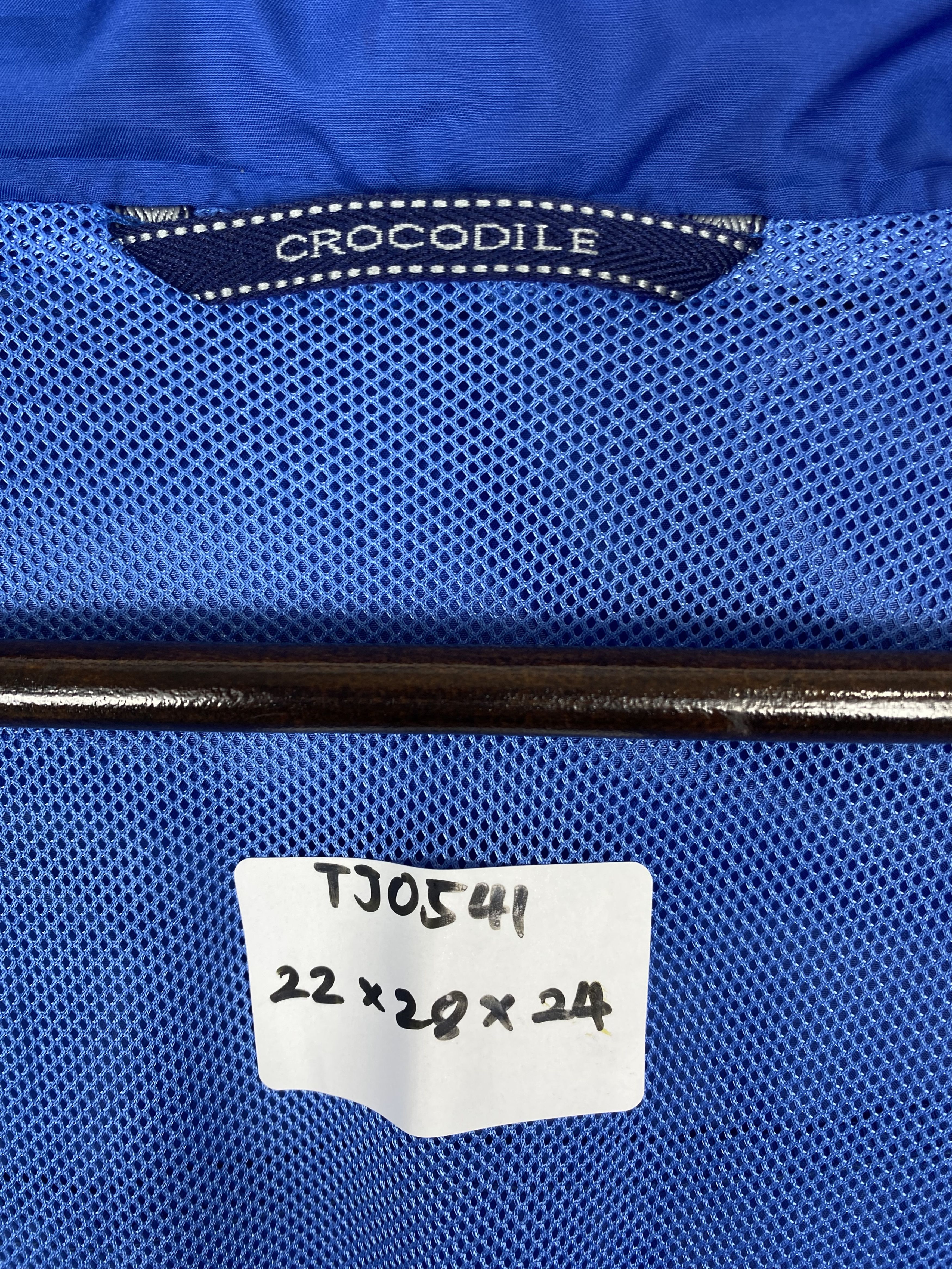 Japanese Brand Vintage Crocodile Zip Up Blue Jacket Size US M / EU 48-50 / 2 - 11 Thumbnail