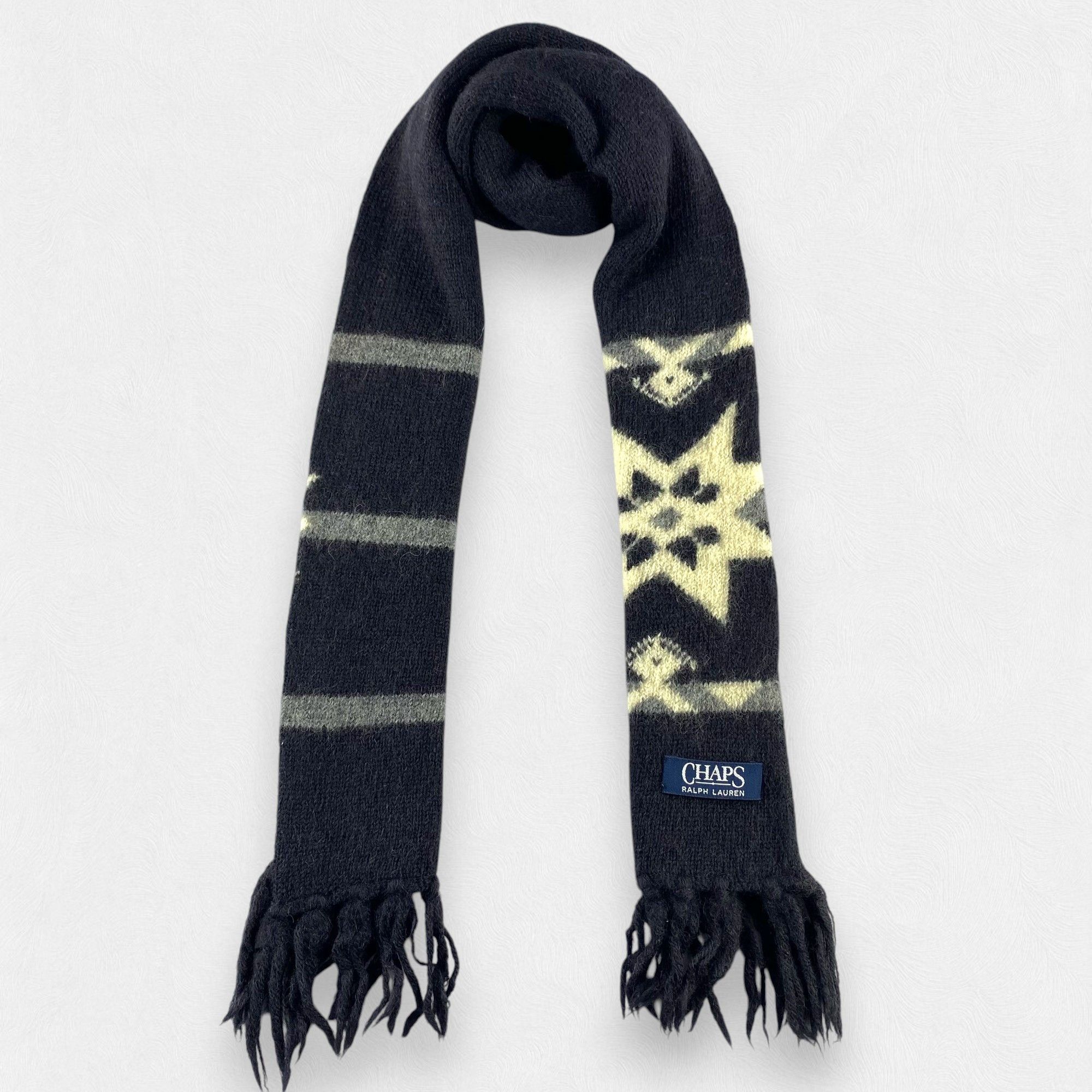 Chaps Ralph Lauren Chaps Ralph Lauren Scarf Neck Wrap Wool Muffler Size ONE SIZE - 1 Thumbnail