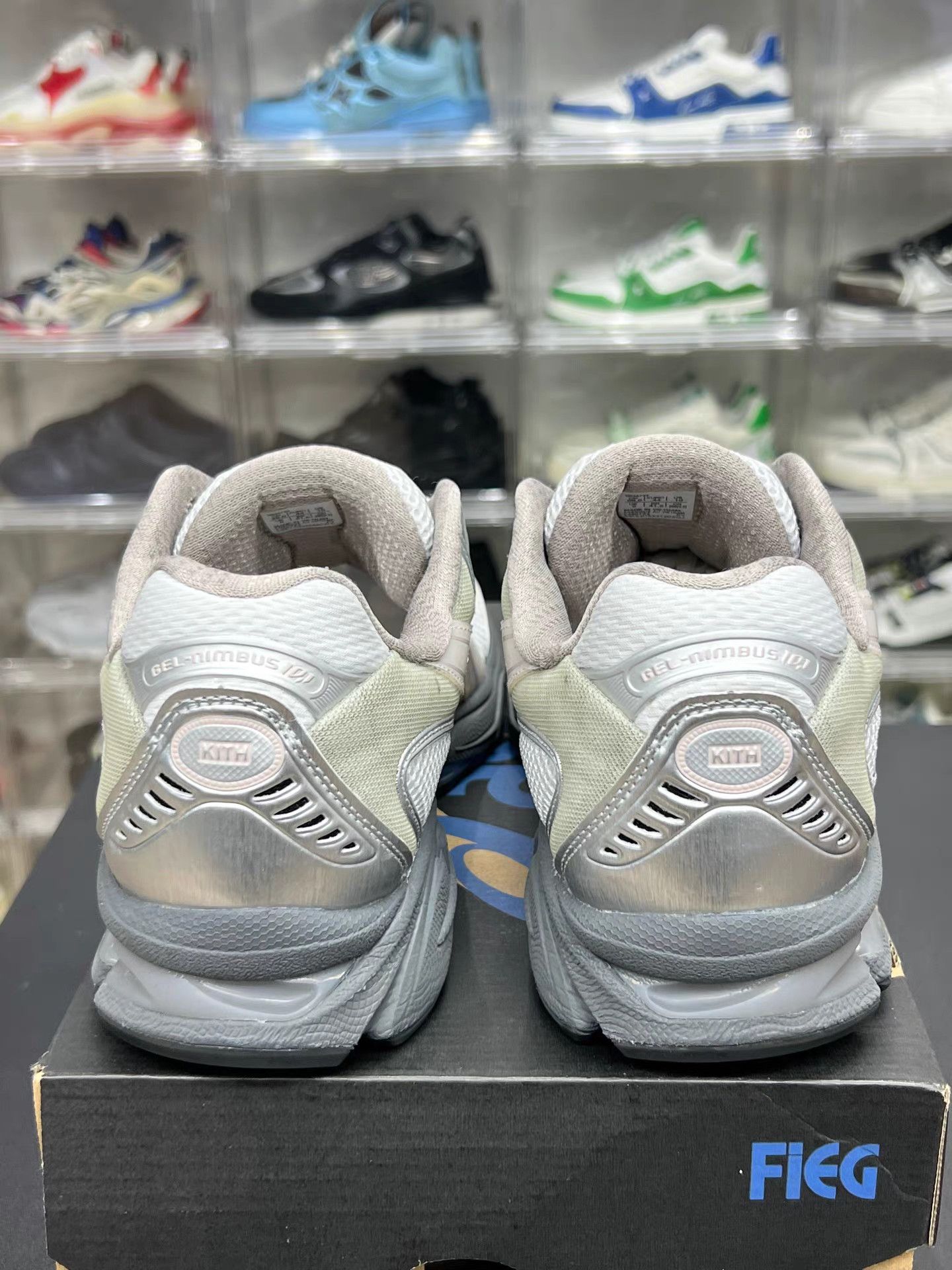 Asics KITH ASICS Gel-Nimbus Off-White Sneakers K15 Size US 11 / EU 44 - 7 Thumbnail