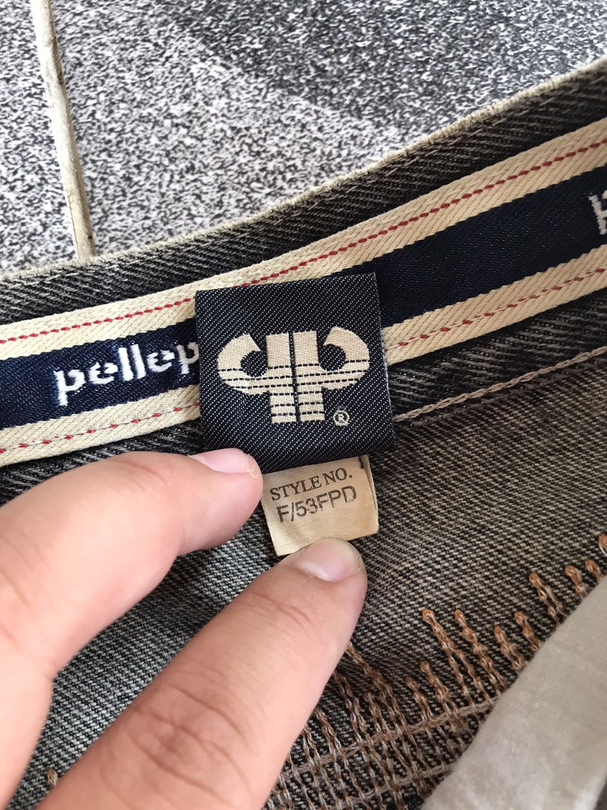 Pelle Pelle Vintage Pelle pelle baggy jeans Size US 34 / EU 50 - 11 Thumbnail
