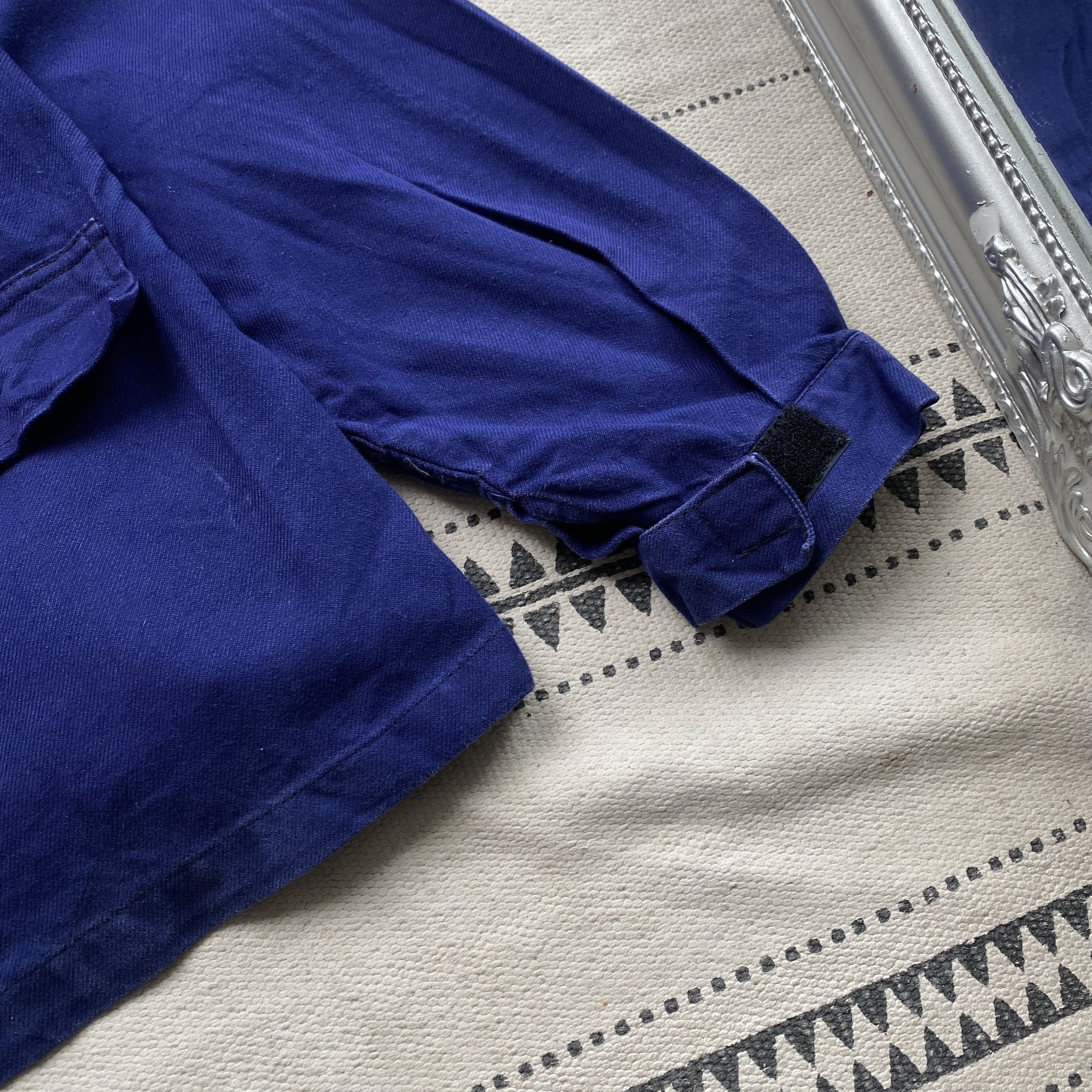 Le Laboureur Vintage 80s Faded Sanfor French Chore jacket Work le mont Size US M / EU 48-50 / 2 - 8 Thumbnail