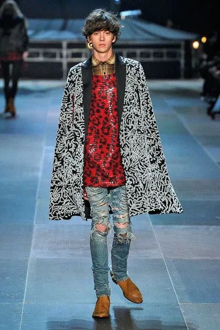 Saint Laurent Paris SAINT LAURENT 2013 Red Leopard Sweater. Size US S / EU 44-46 / 1 - 6 Thumbnail