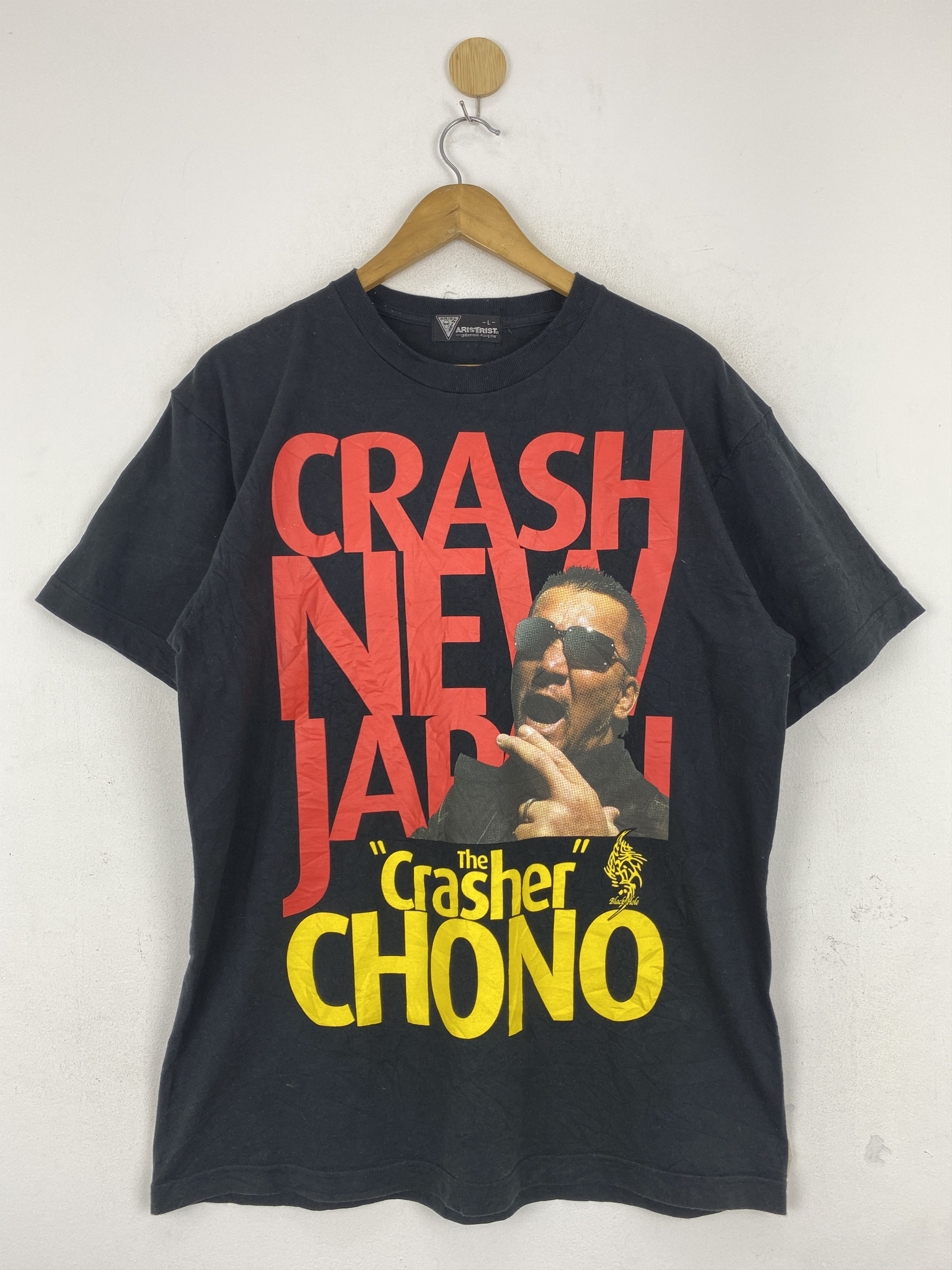 Vintage Vintage Masahiro Chono Japan Wrestler Tee TA0557 Size US L / EU 52-54 / 3 - 1 Thumbnail