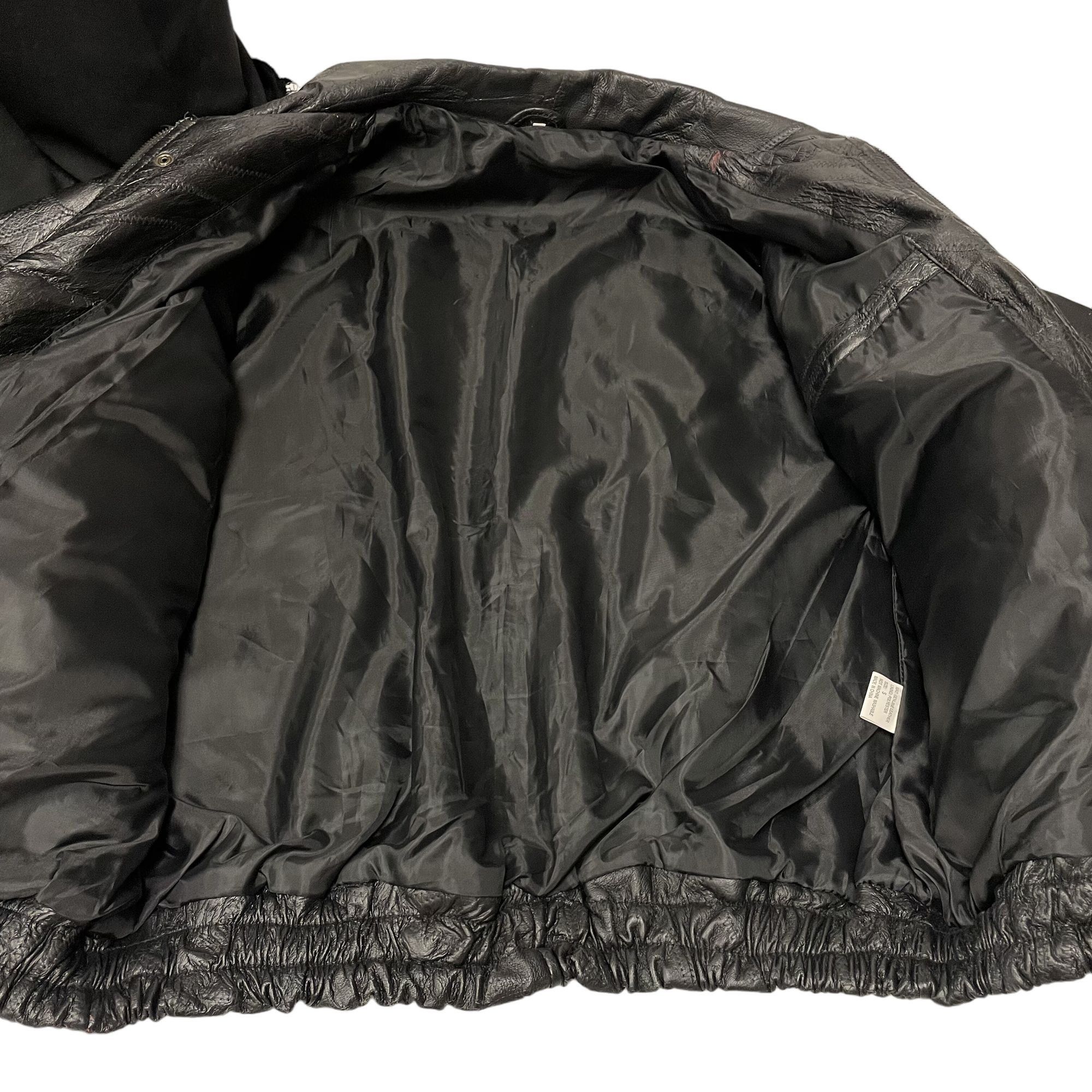 Other Vtg PATCHWORK Leather USA Korean Veteran Bomber Size US S / EU 44-46 / 1 - 10 Thumbnail