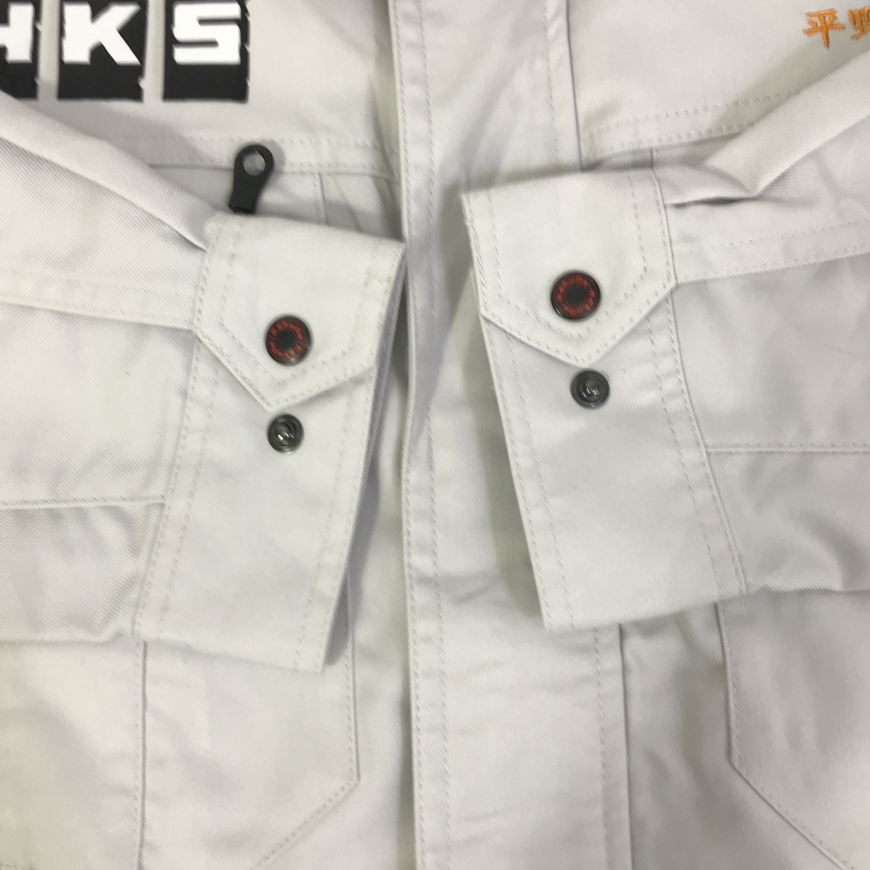 Japanese Brand HKS RACING MOTORSPORT UNIFORM CUSTOM JACKET K80B16 Size US L / EU 52-54 / 3 - 8 Thumbnail