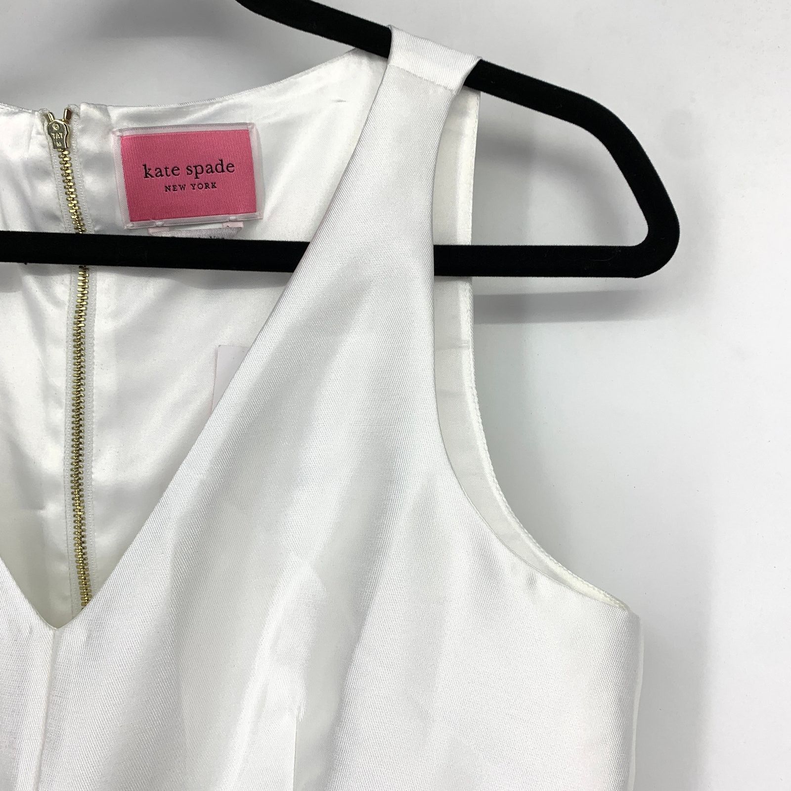 Kate Spade Kate Spade Sequin Bow Fit & Flare Dress 8 Black White NEW Size M / US 6-8 / IT 42-44 - 3 Thumbnail