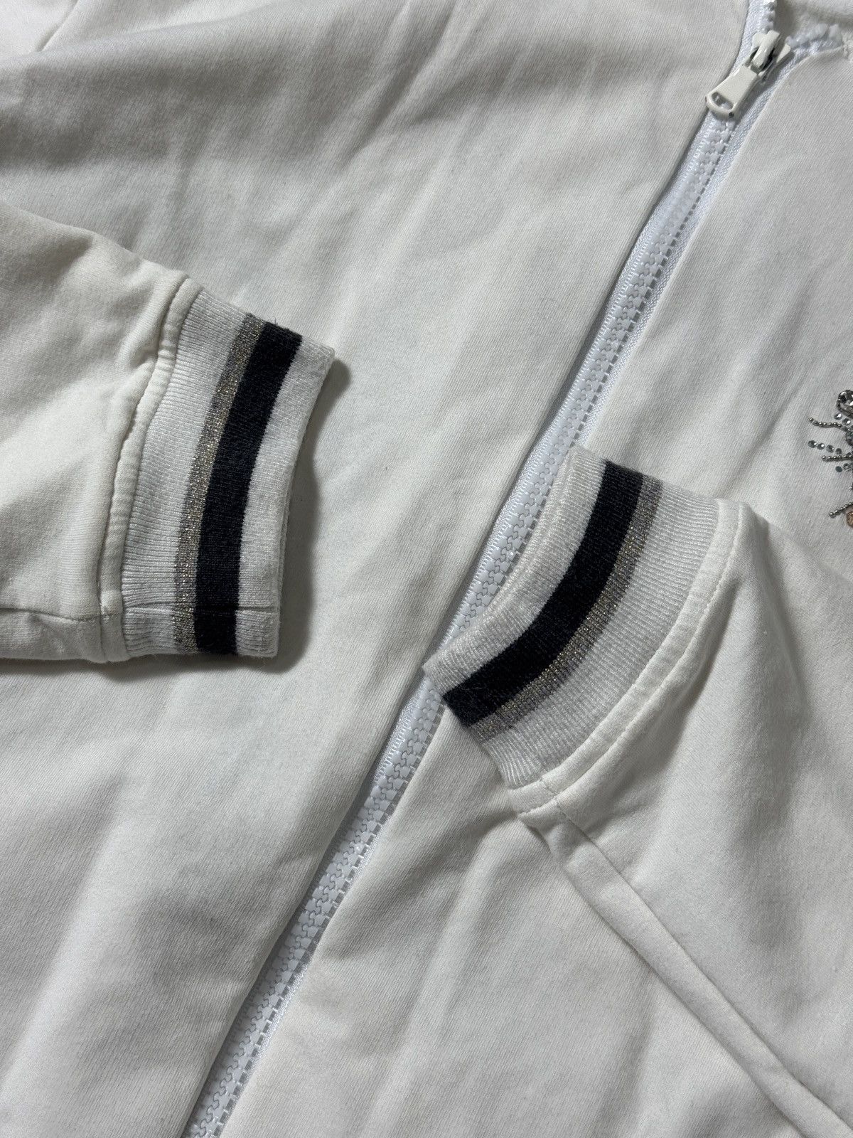 Brunello Cucinelli VINTAGE BRUNELLO CUCINELLI ZIP UP SWEATSHIRT Size L / US 10 / IT 46 - 7 Thumbnail