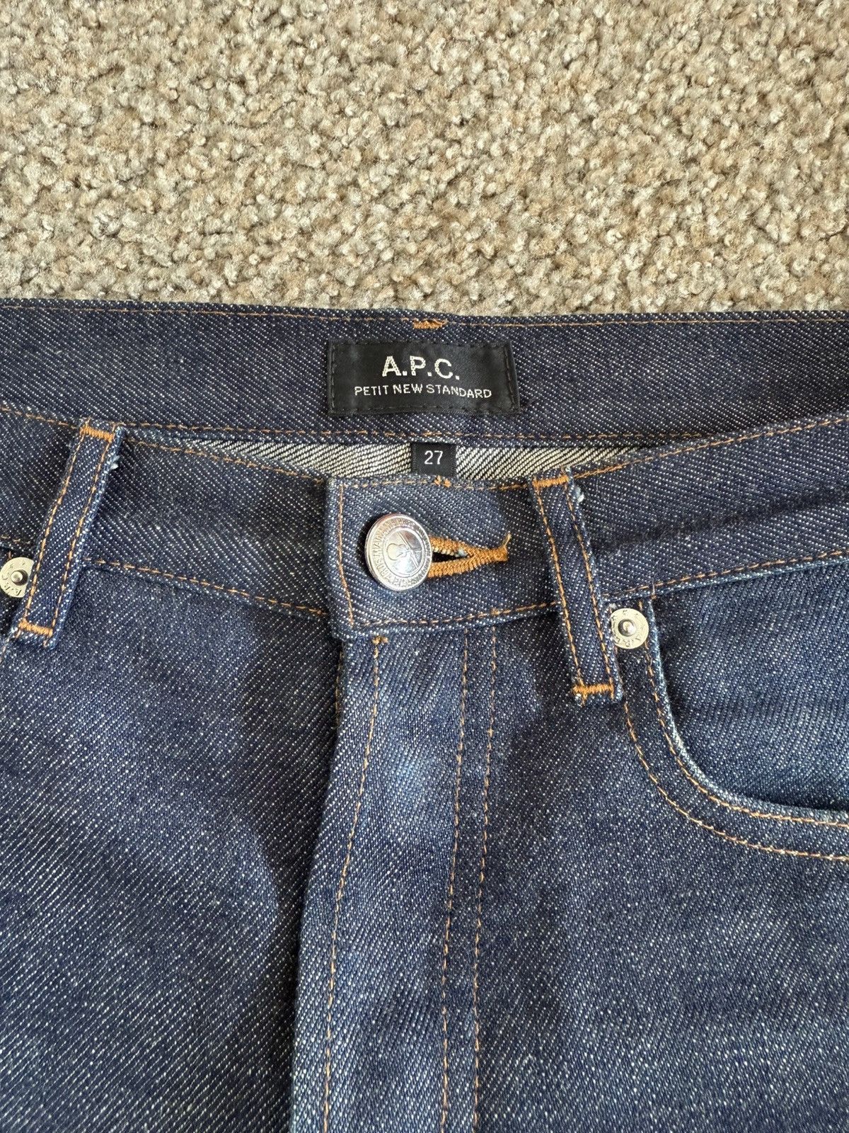 A.P.C. Petite New Standard Selvedge Denim Size US 27 - 5 Thumbnail