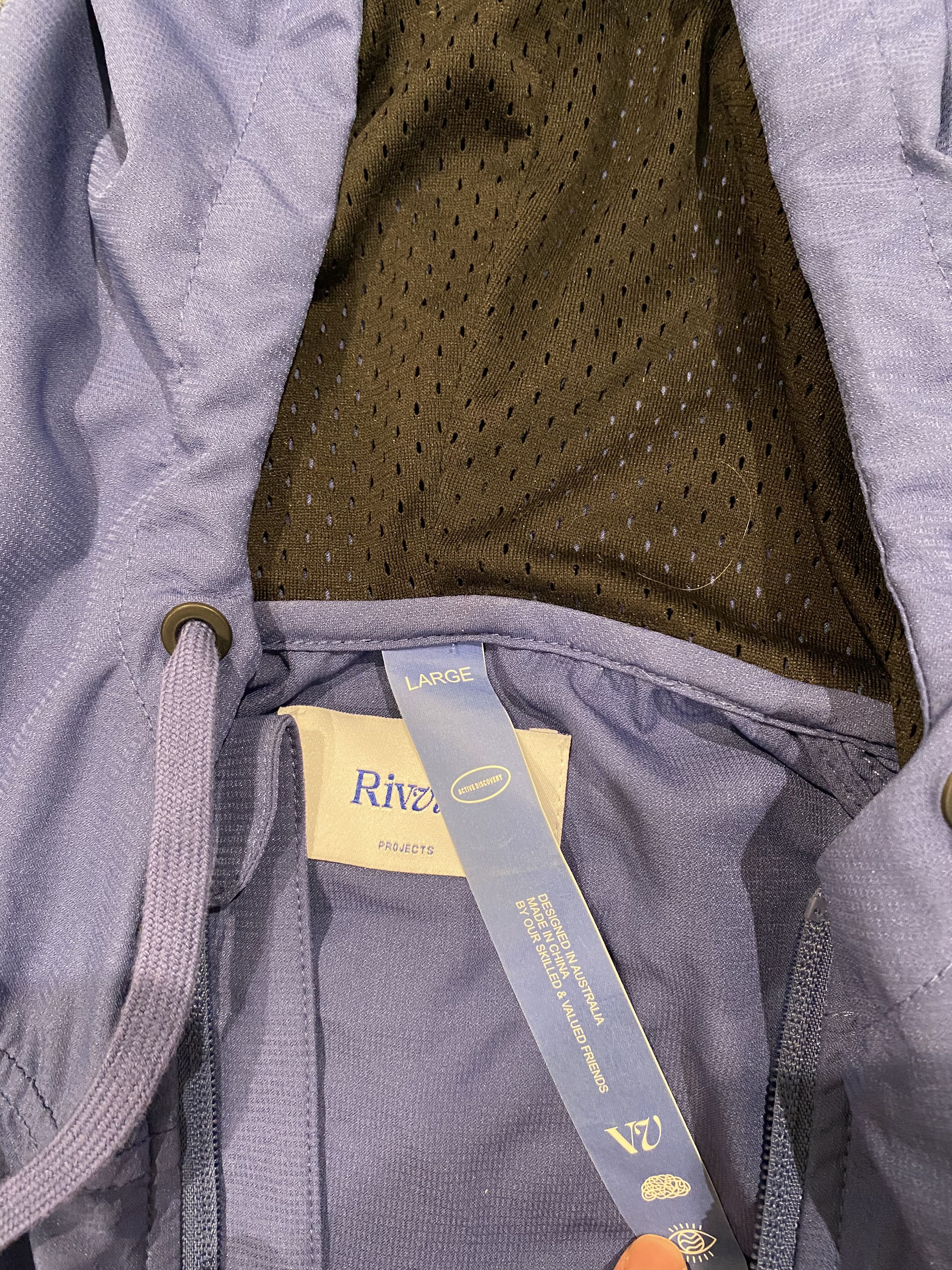 Other Rivvia Projects Blue Windbreaker Size US L / EU 52-54 / 3 - 2 Thumbnail