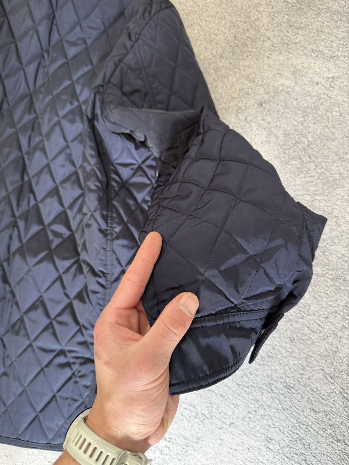 Paul & Shark Paul Shark Quilted Jacket Men 3XL Riri Zippers Lamb Leather Size US XXL / EU 58 / 5 - 25 Thumbnail