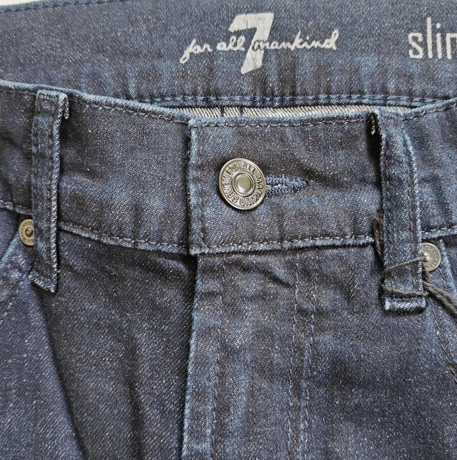 7 For All Mankind 7 For All ManKind Slimmy Basin JEANS T/ 6013 Size US 29 - 3 Thumbnail