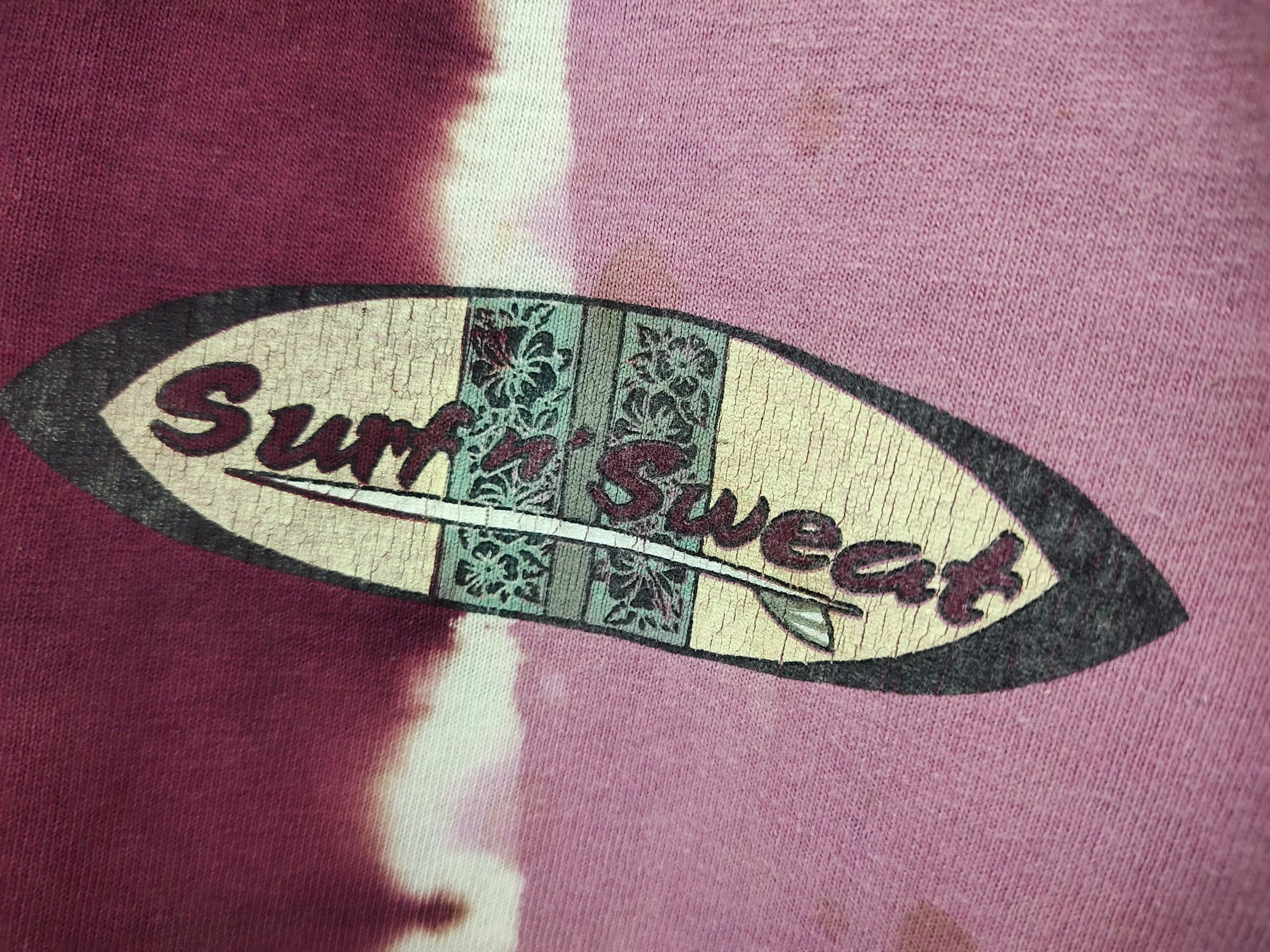 Sun Surf Vintage 1995 Surf & Sweat photoprint tie dye t shirt Size US L / EU 52-54 / 3 - 4 Thumbnail