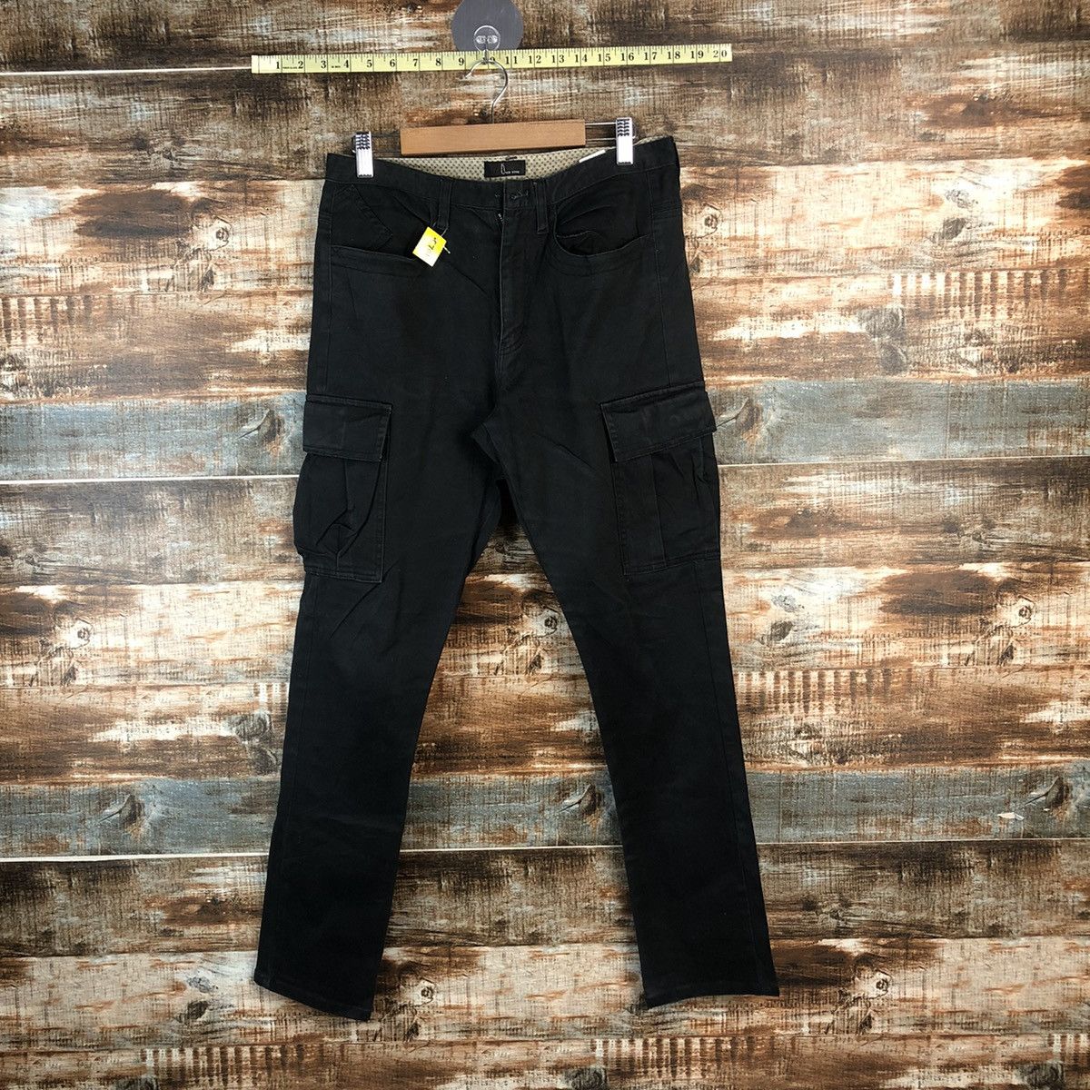 Japanese Brand DL Zip Five Dark Blue Cargo Multipocket Pants #C701 Size US 30 / EU 46 - 1 Thumbnail