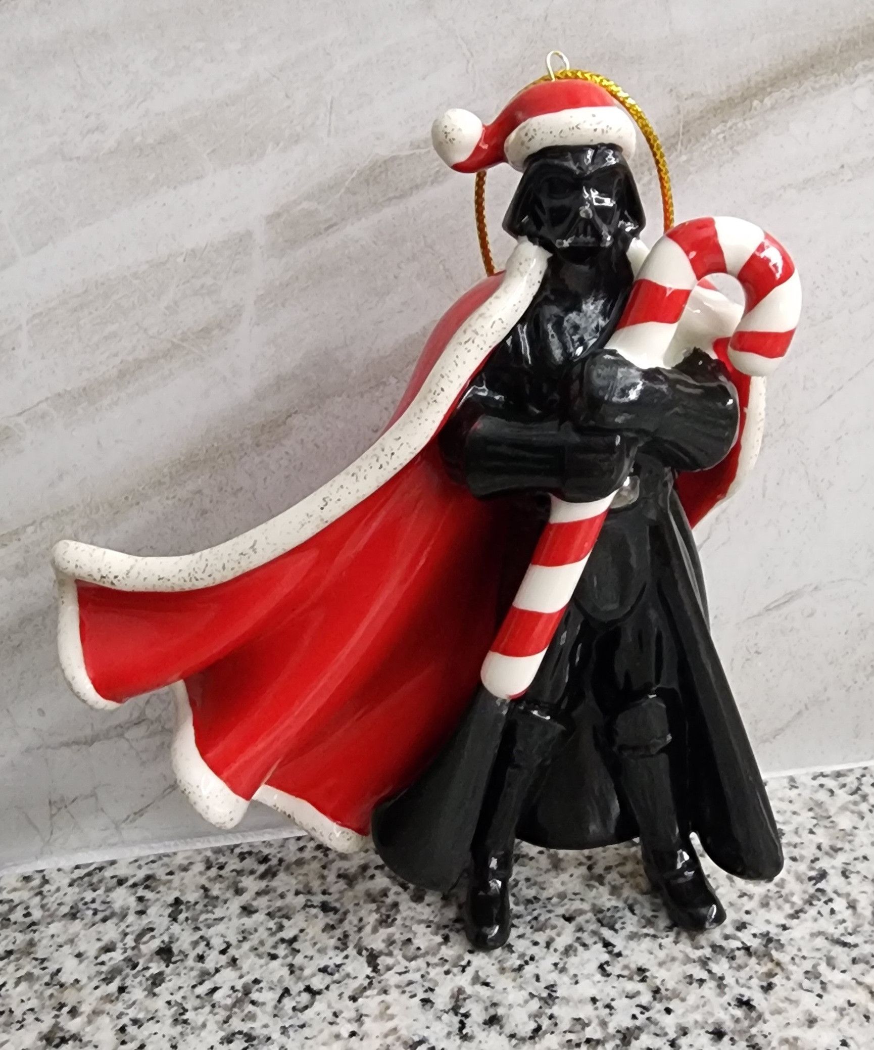 Disney NIB Lenox Disney Star Wars Darth Vader Candy Cane Ornament Size ONE SIZE - 3 Thumbnail