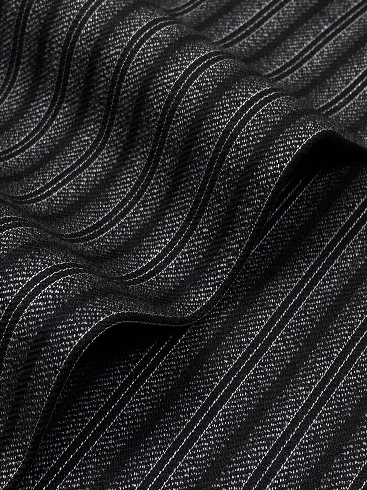 Japanese Brand 💸SOLD P4YP4I💸 Japanese Stripe Pants Pleated Trouser Size US 34 / EU 50 - 13 Thumbnail