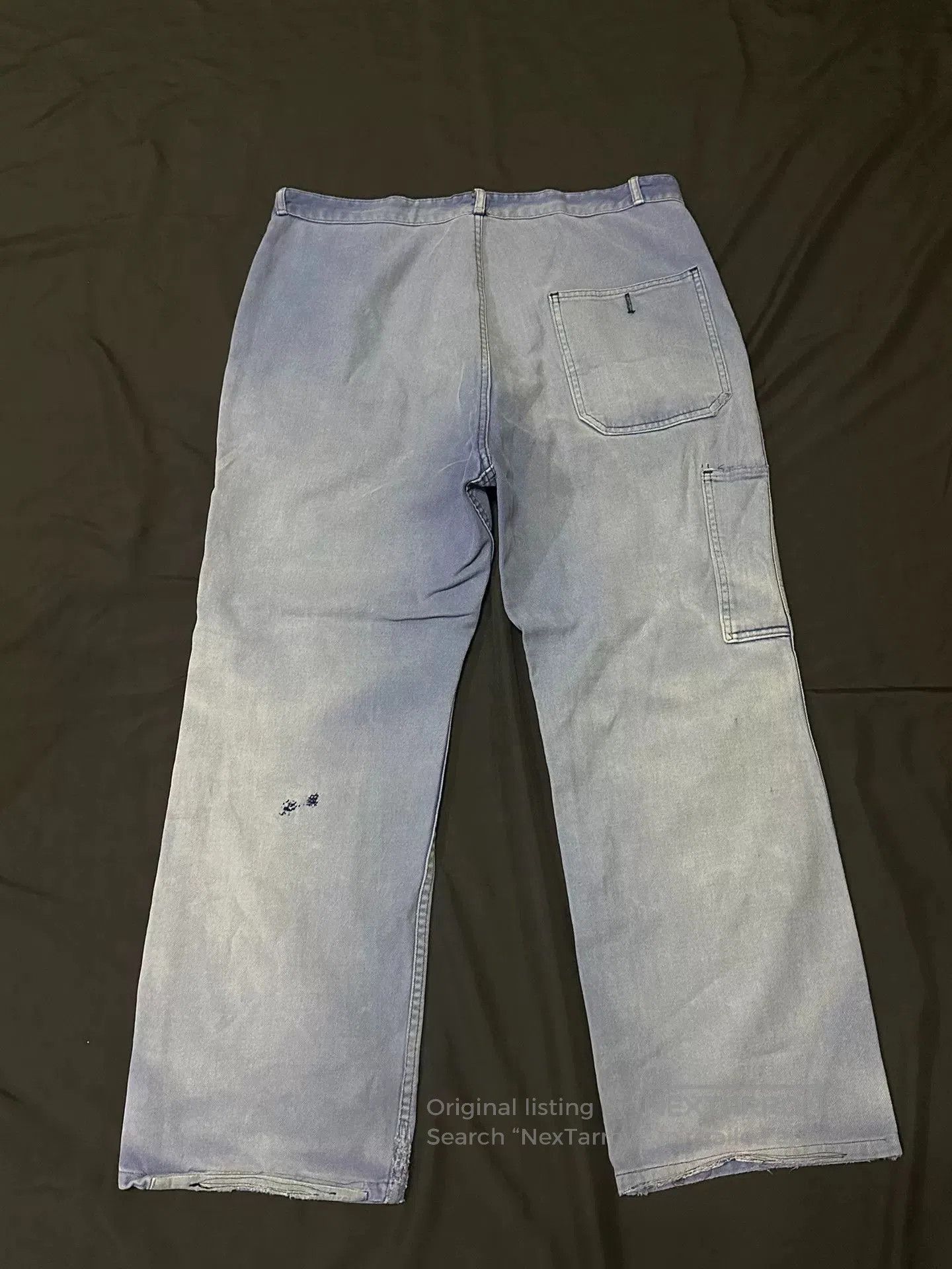 Vintage Vintage 50s French Work Pants. Size US 30 / EU 46 - 5 Thumbnail