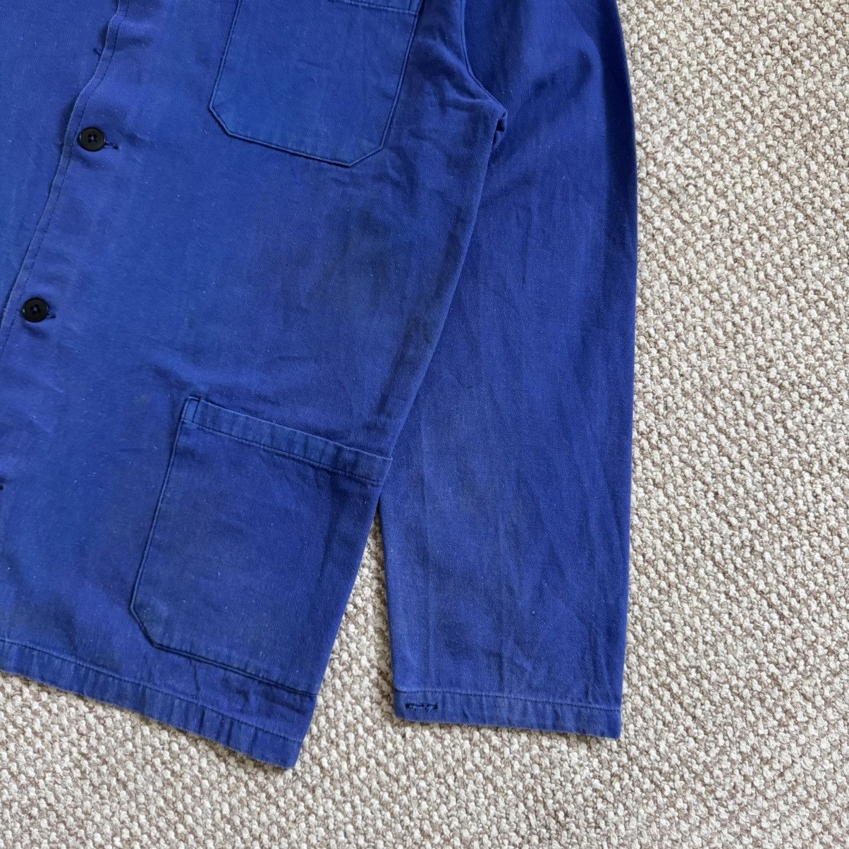Le Laboureur French vintage faded chore sanfor works jacket Size US M / EU 48-50 / 2 - 6 Thumbnail