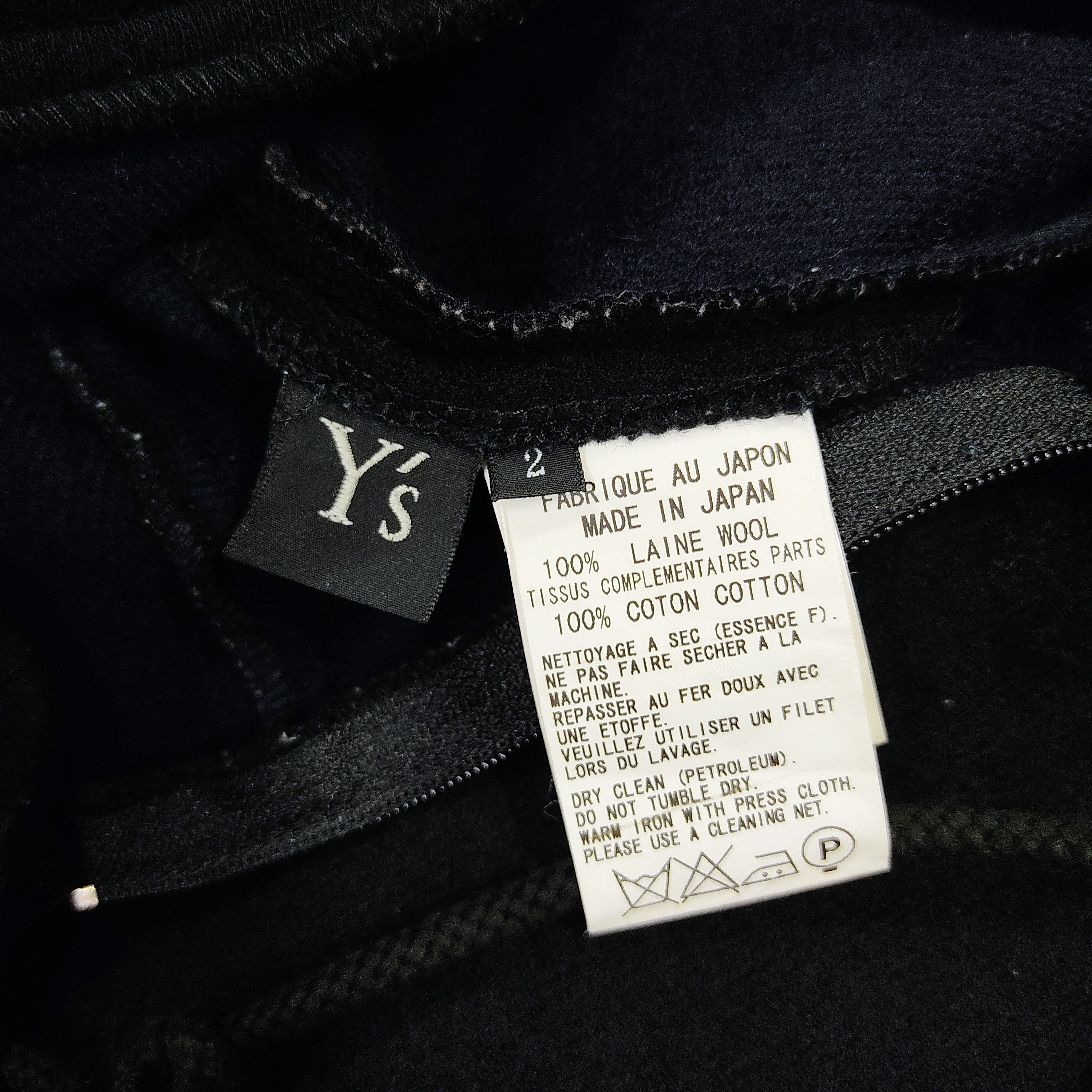 Yohji Yamamoto Yohji Yamamoto Y's Asymmetric Laine Wool Skirts Size 30" / US 8 / IT 44 - 7 Thumbnail