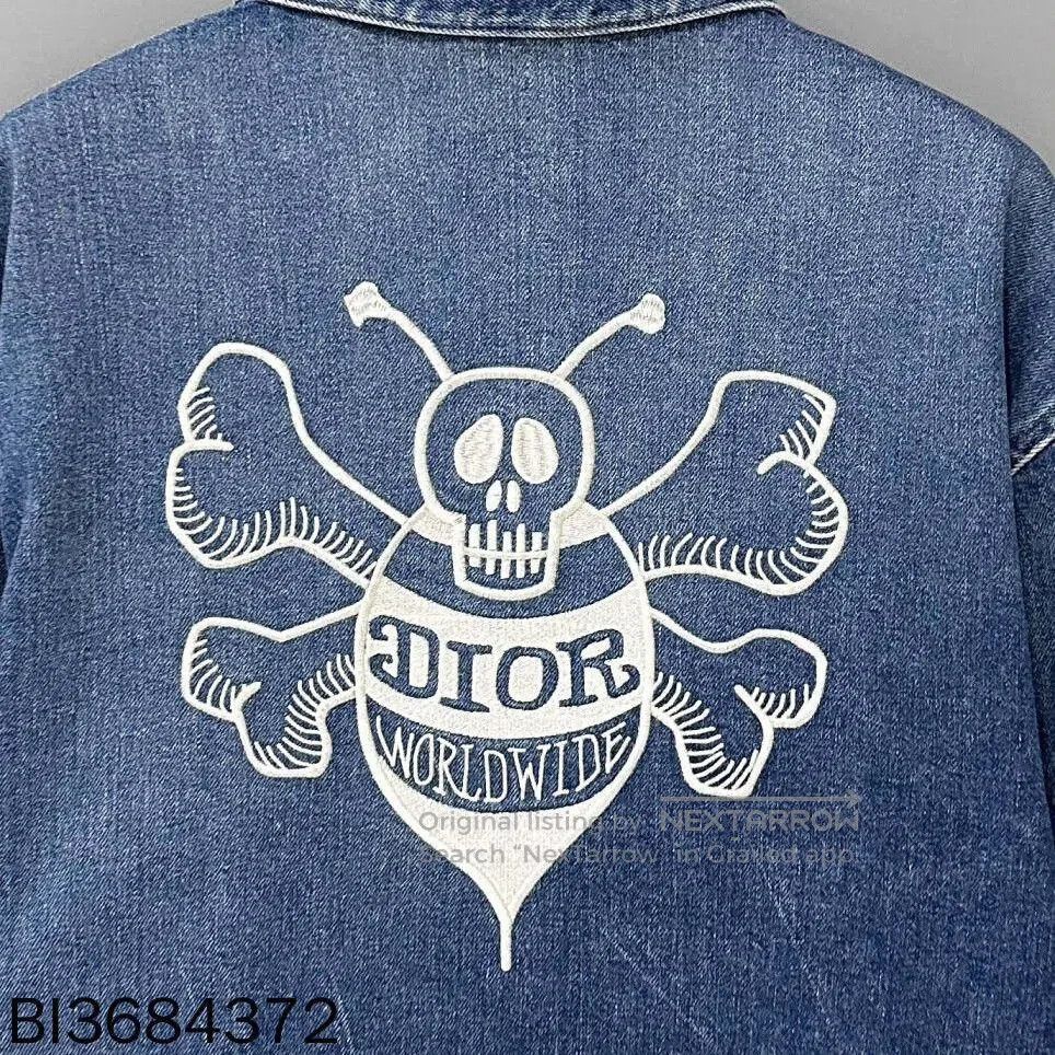 Dior dior x stussy denim jacket shirt. Size US S / EU 44-46 / 1 - 5 Thumbnail