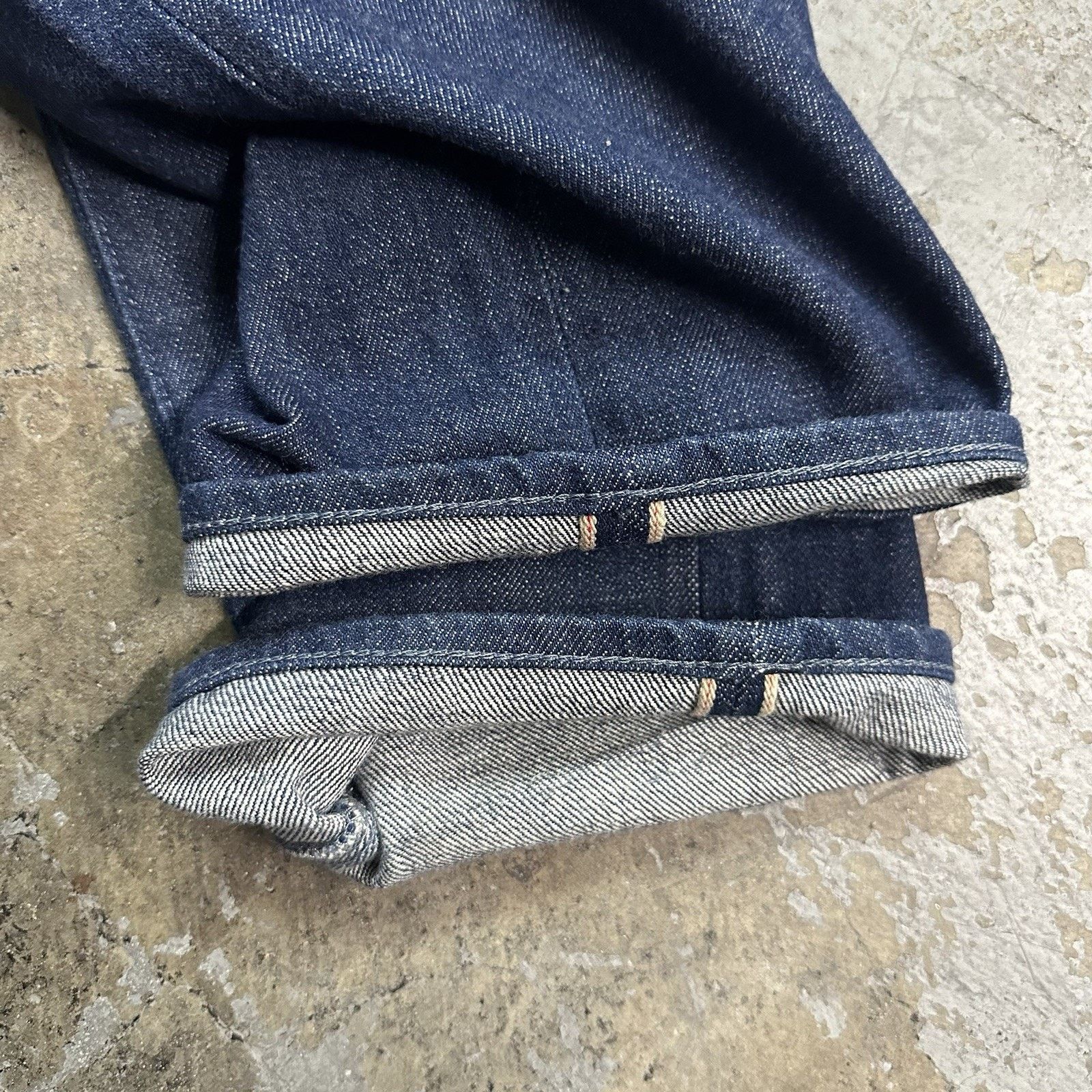 John Elliott John Elliott + Co Dark Blue Selvedge Denim Jeans Size 34 Size US 34 / EU 50 - 7 Thumbnail