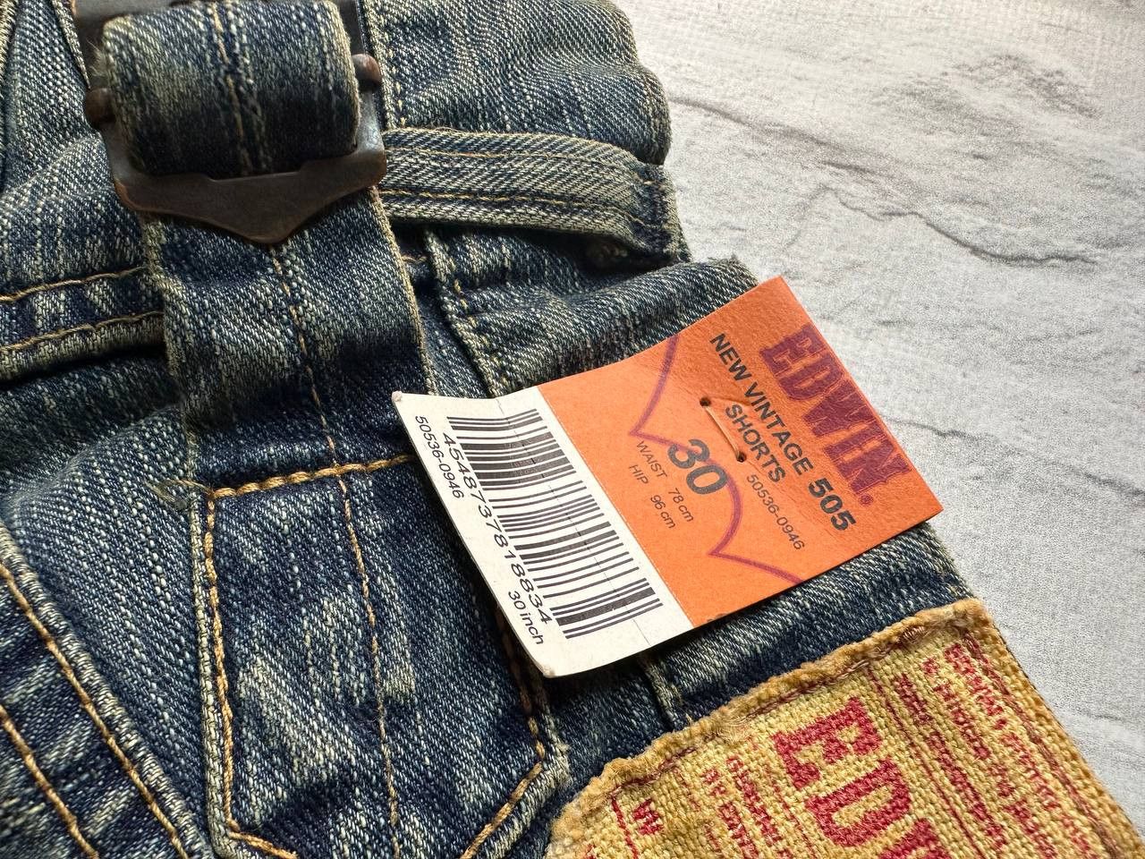 Edwin × Japanese Brand Edwin 505 Japanesse Jeans Shorts 30 Rare New Vintage Size US 30 / EU 46 - 3 Thumbnail